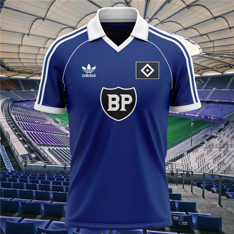 Hamburger SV 1981-82 Away Kit Retro Shirt PT72186