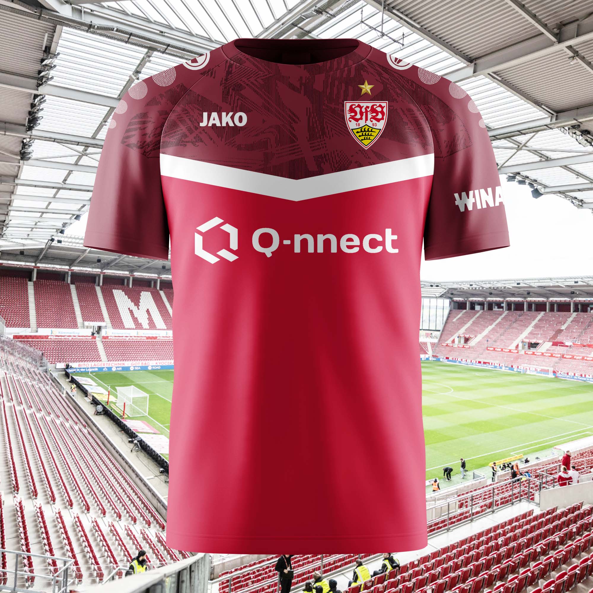 VfB Stuttgart 2024-25 Training Shirt Retro Shirt PT72215