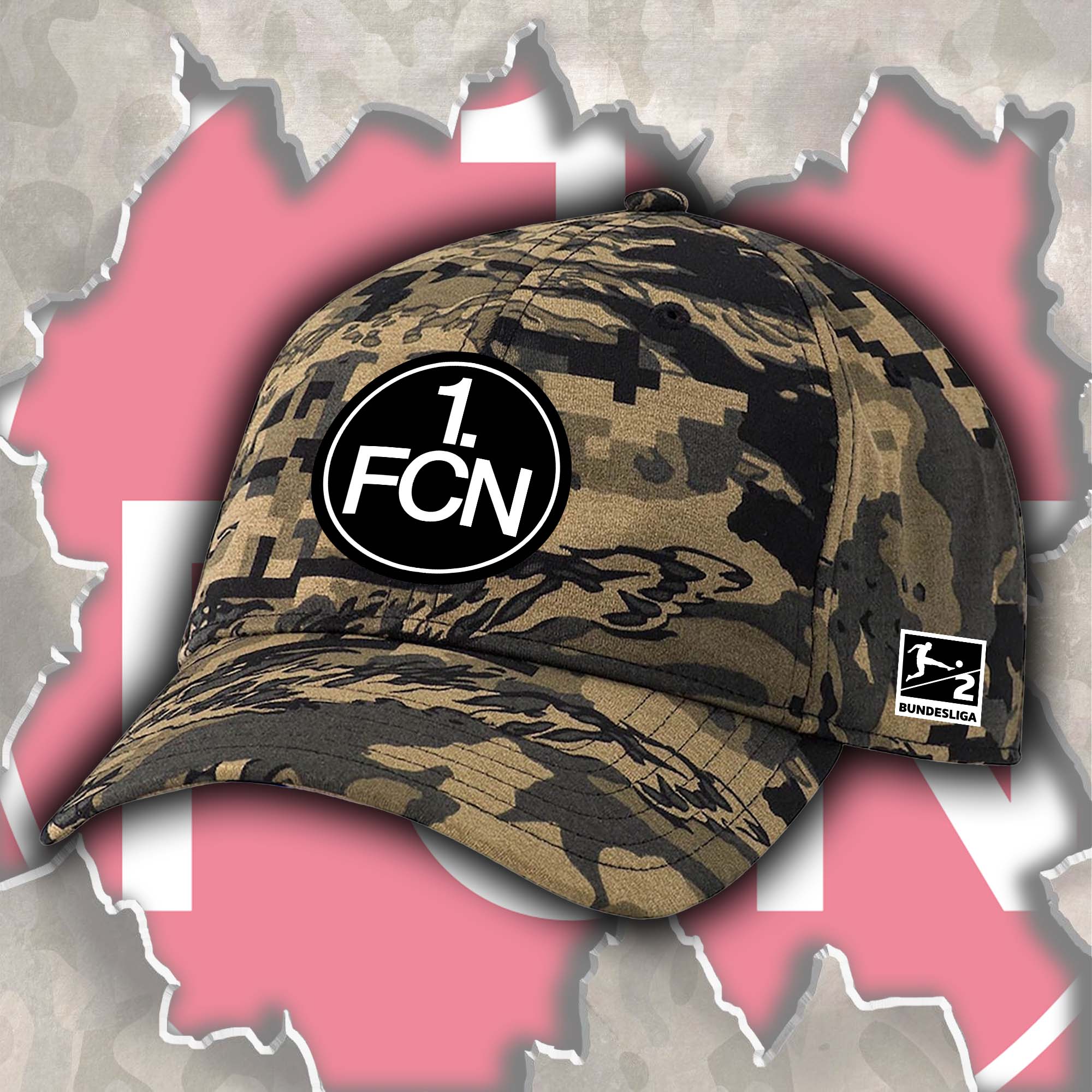 1. FC Nürnberg Embroidered and Printed Cap PT72257