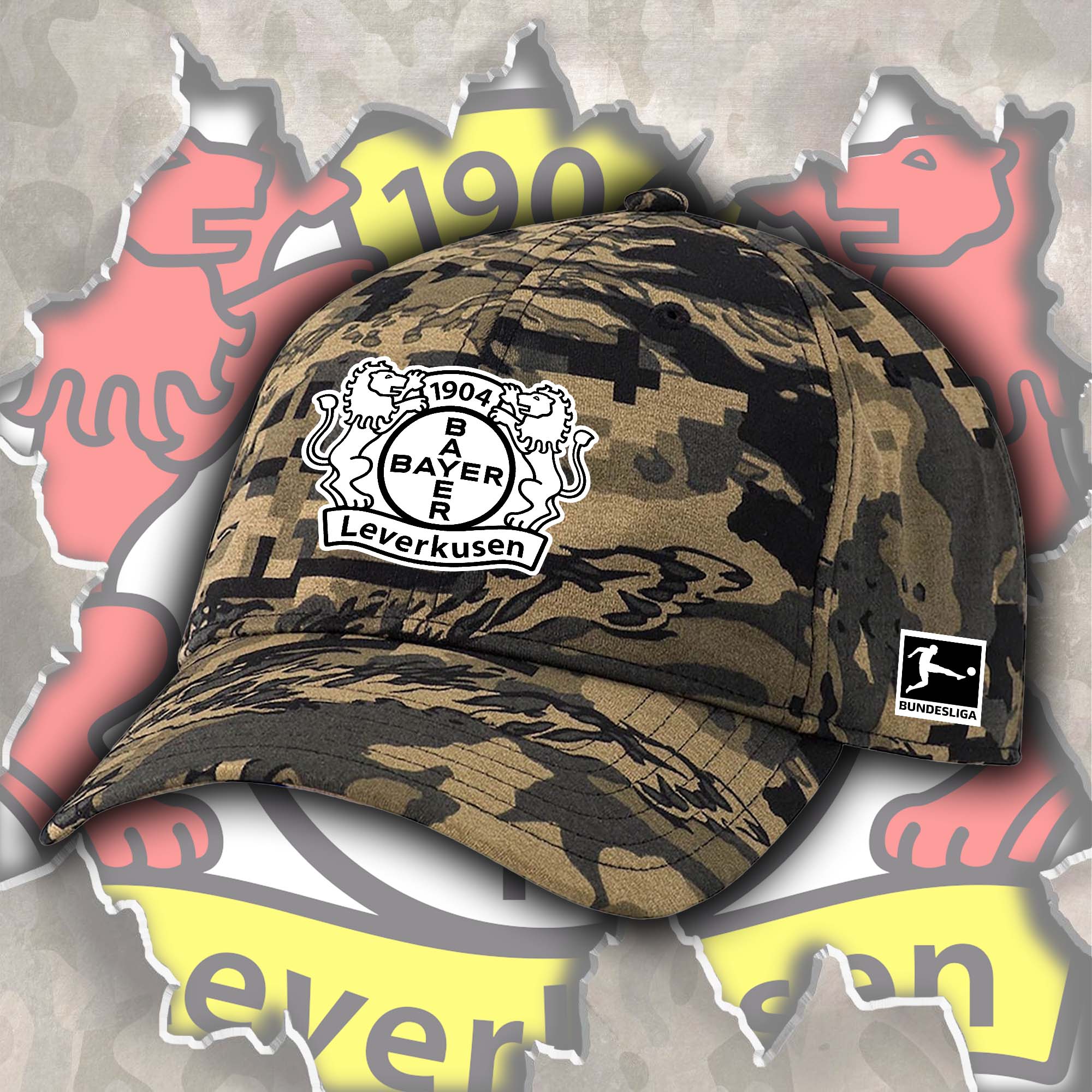 Bayer 04 Leverkusen Embroidered and Printed Cap PT72240