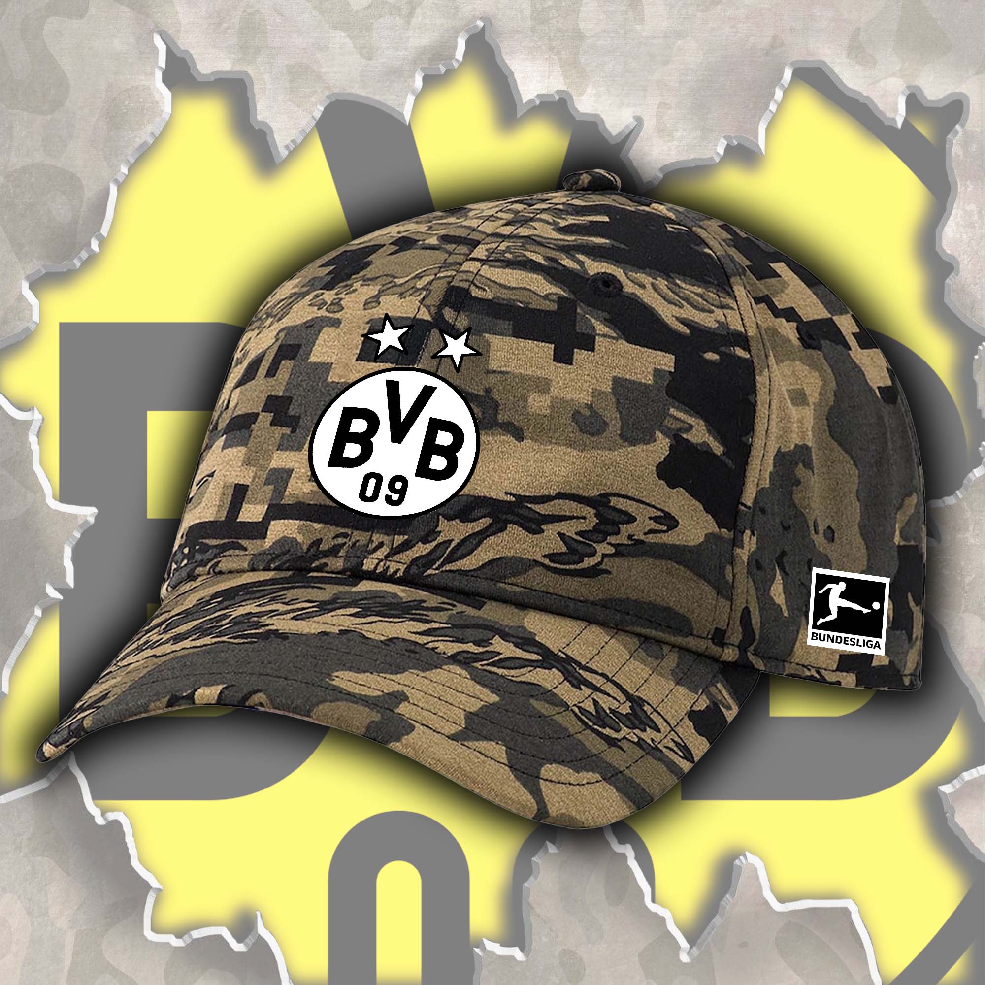 Borussia Dortmund Embroidered and Printed Cap PT72241