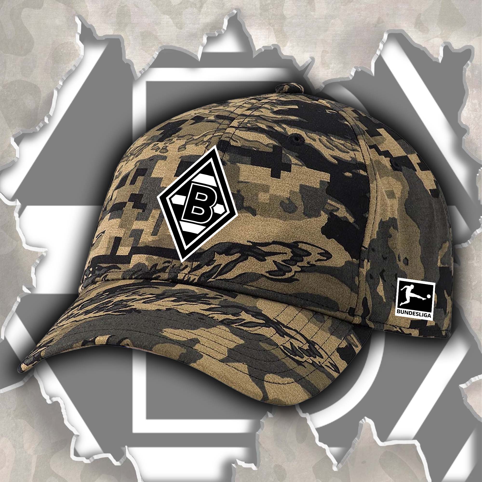 Borussia Mönchengladbach Embroidered and Printed Cap PT72242