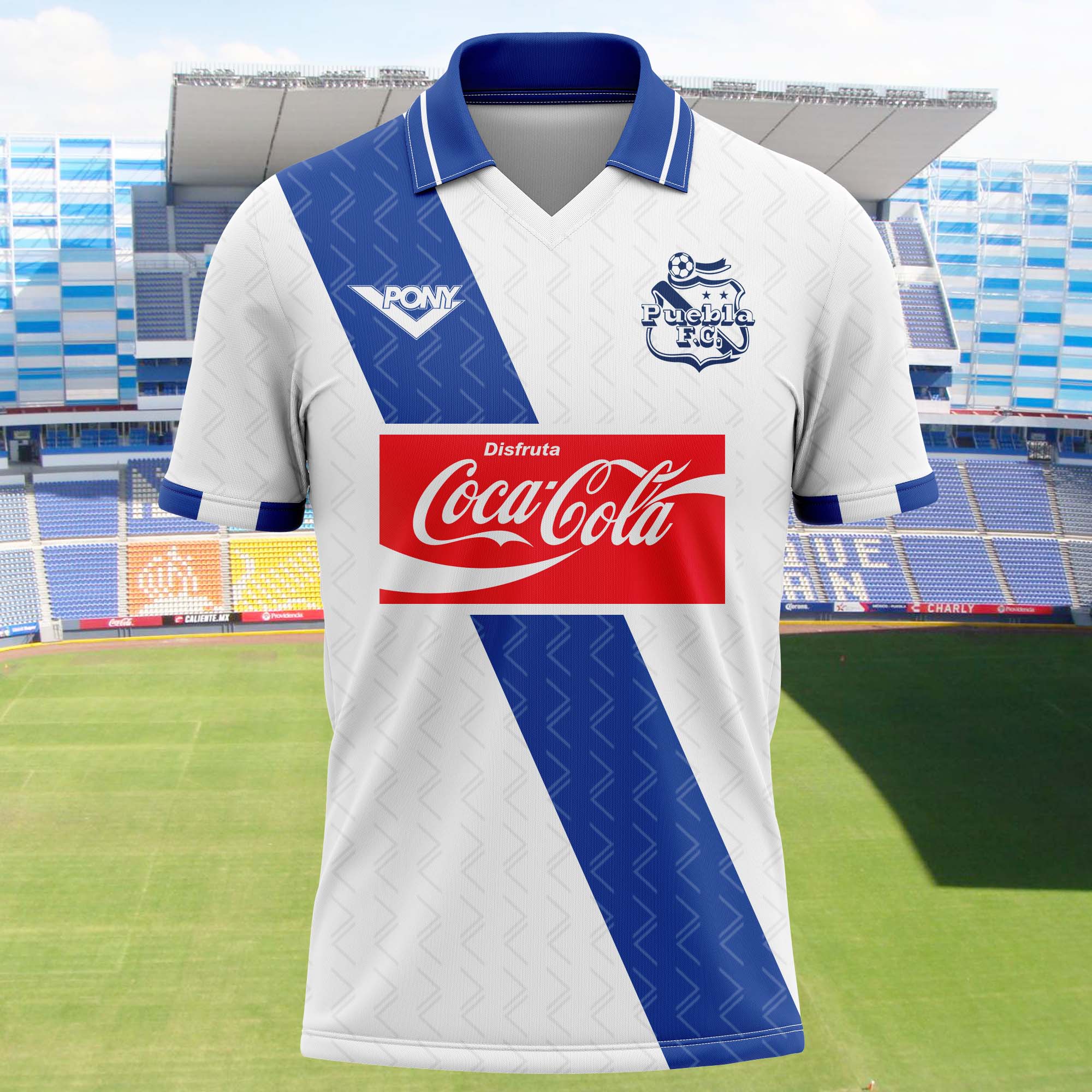 Club Puebla 1993-94 Home Kit Retro Shirt PT72227