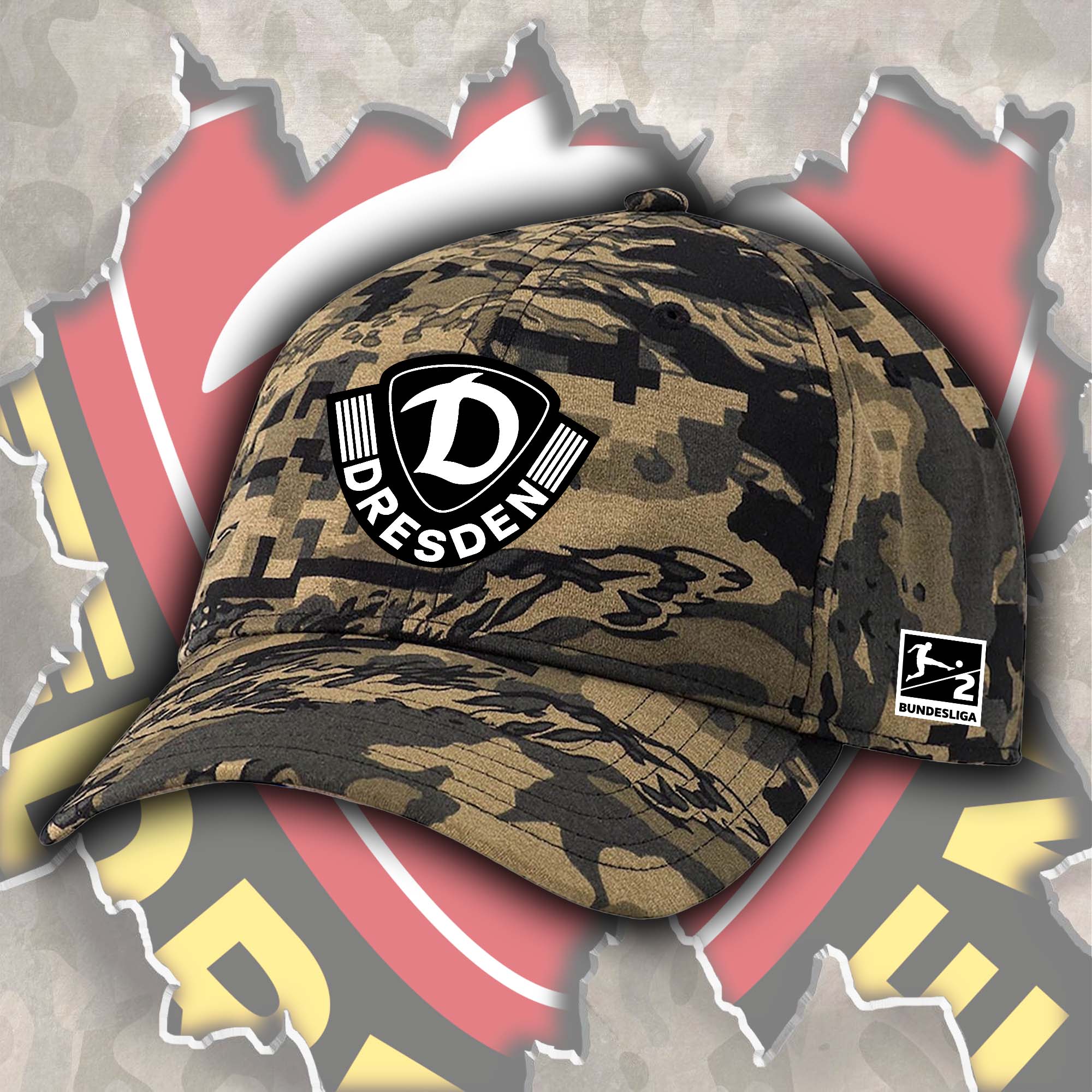 Dynamo Dresden Embroidered and Printed Cap PT72259