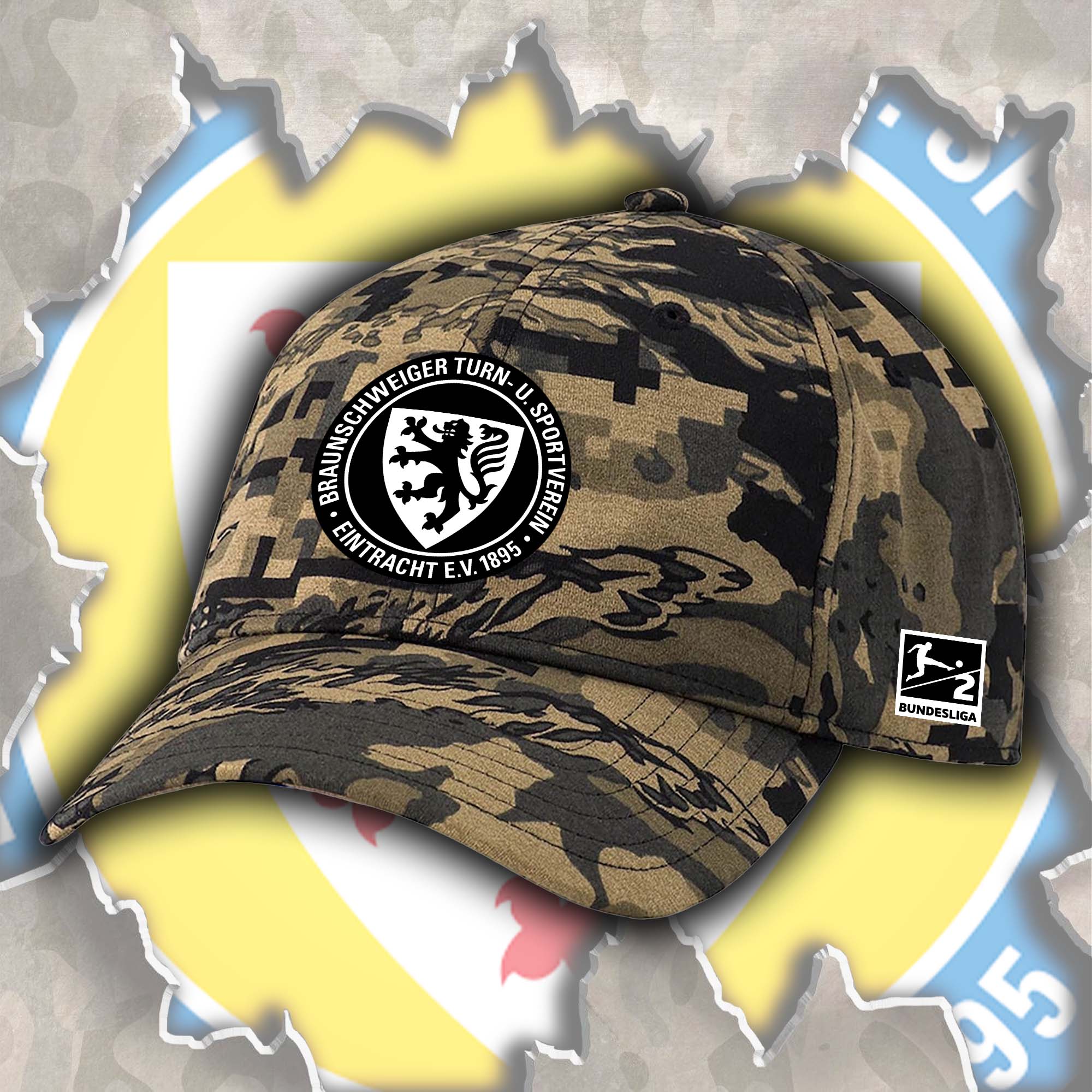Eintracht Braunschweig Embroidered and Printed Cap PT72260