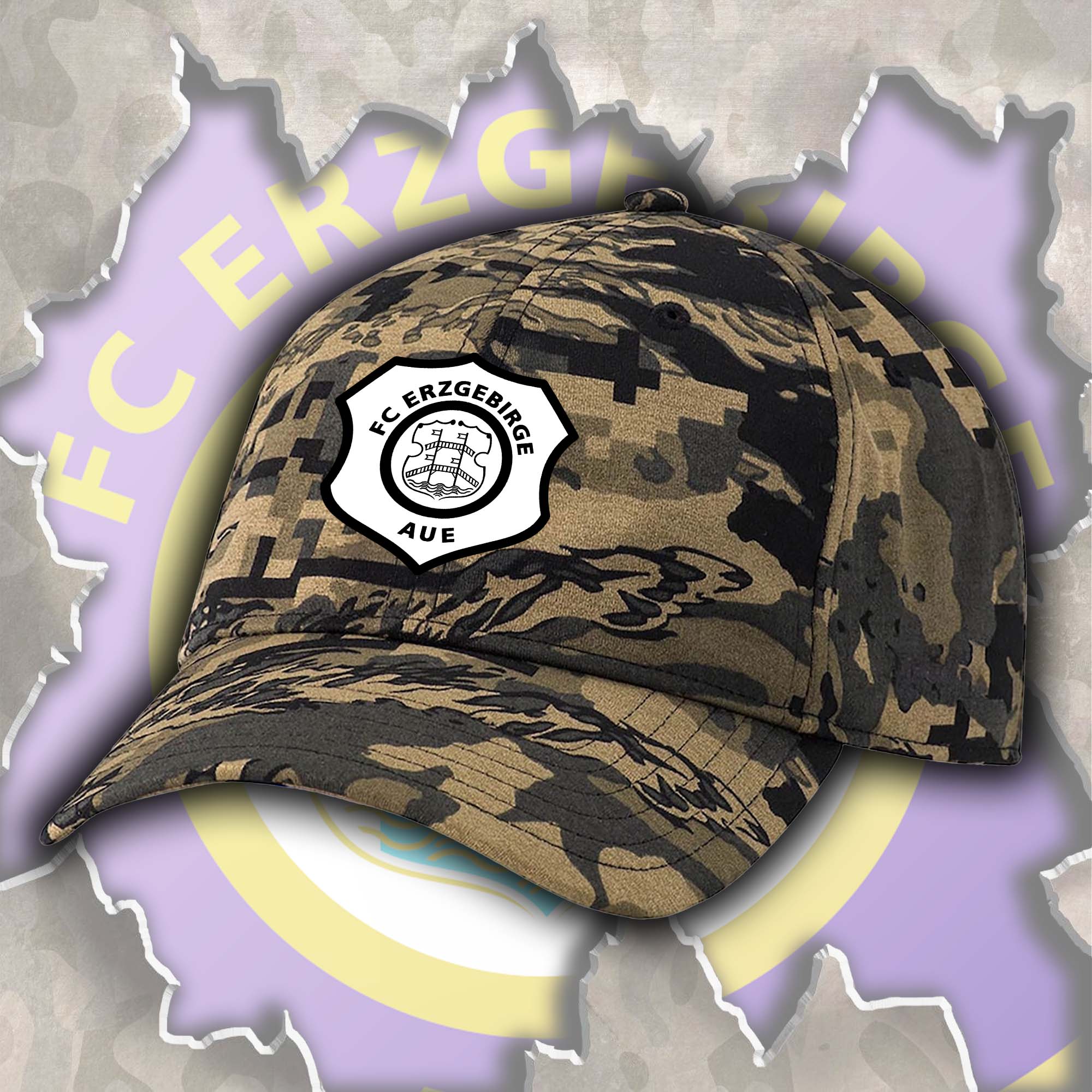 FC Erzgebirge Aue Embroidered and Printed Cap PT72278