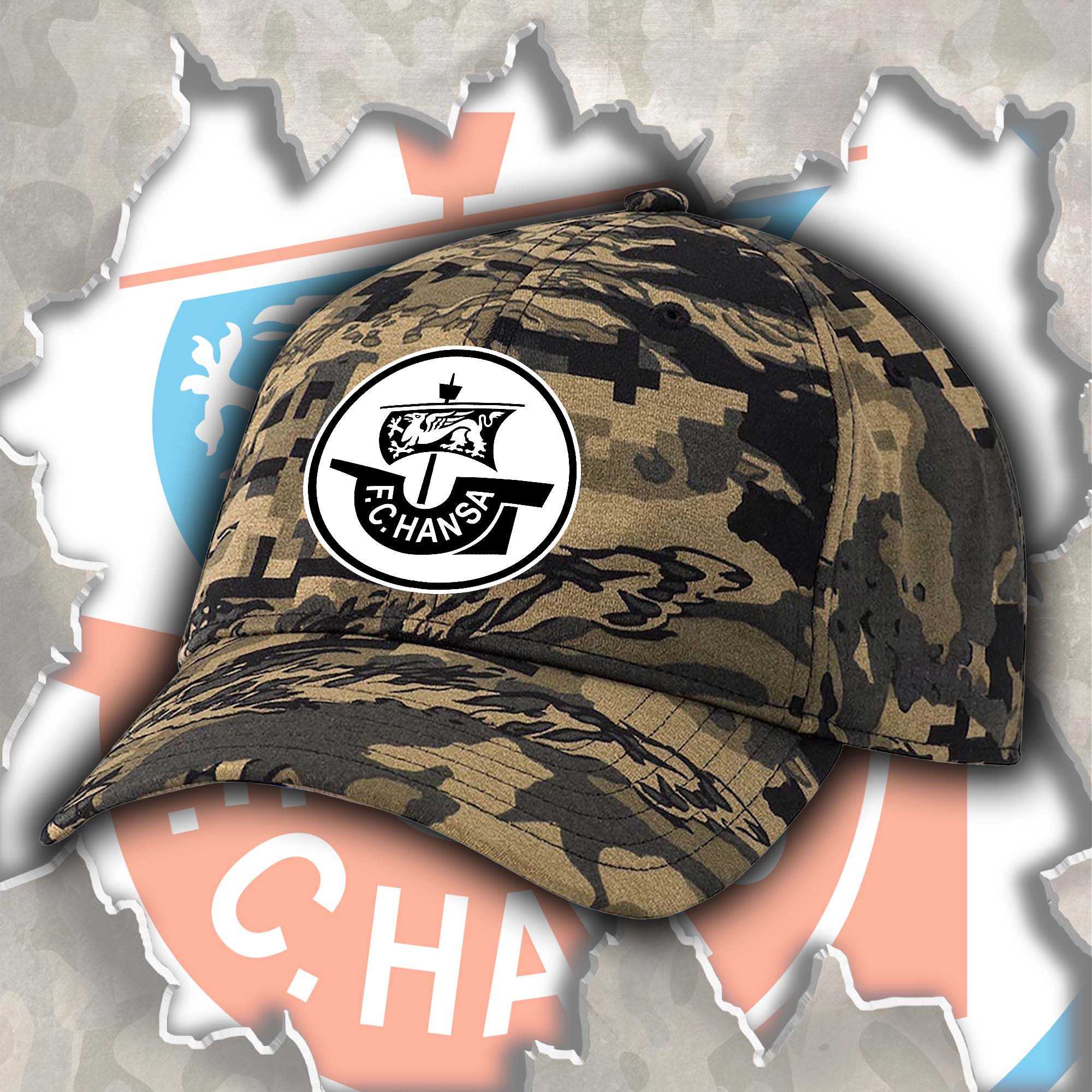 FC Hansa Rostock Embroidered and Printed Cap PT72279