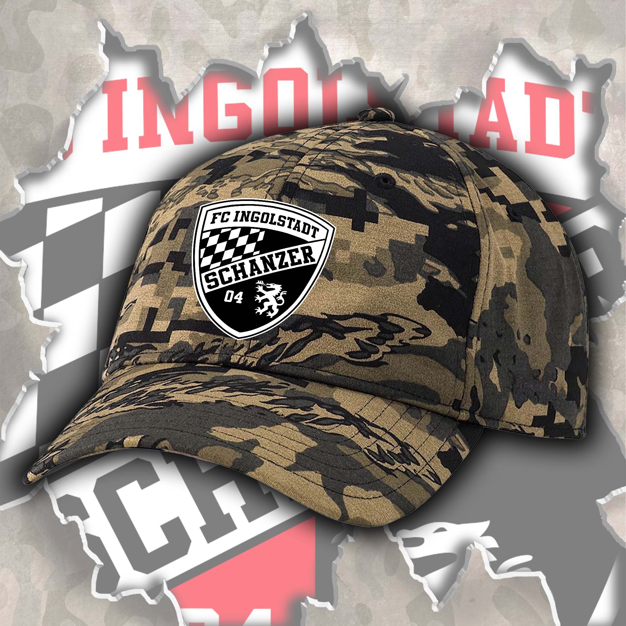 FC Ingolstadt 04 Embroidered and Printed Cap PT72280