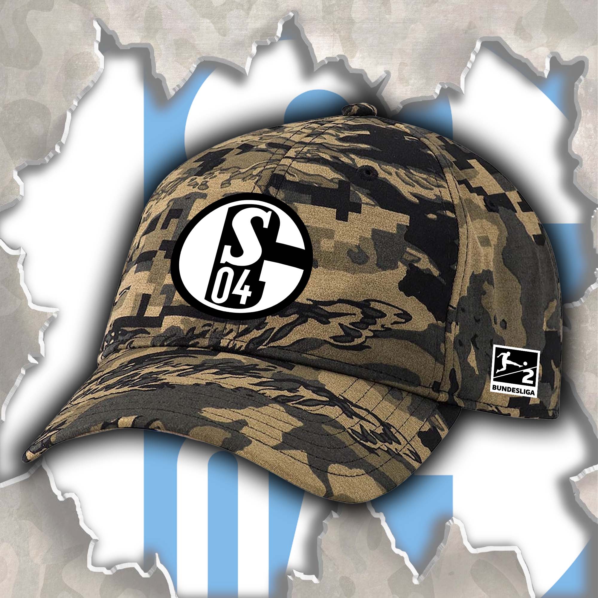 FC Schalke 04 Embroidered and Printed Cap PT72261