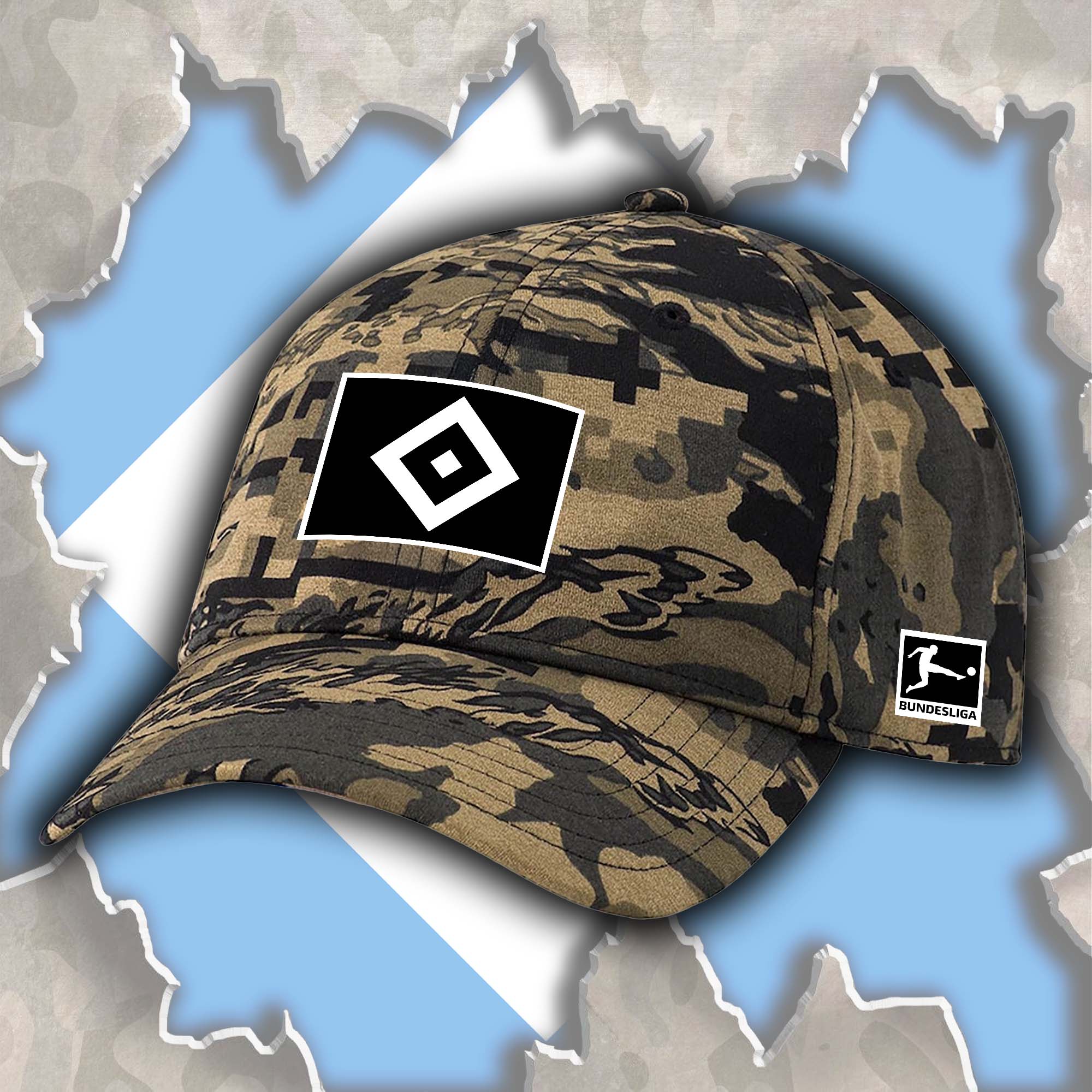 Hamburger SV Embroidered and Printed Cap PT72247