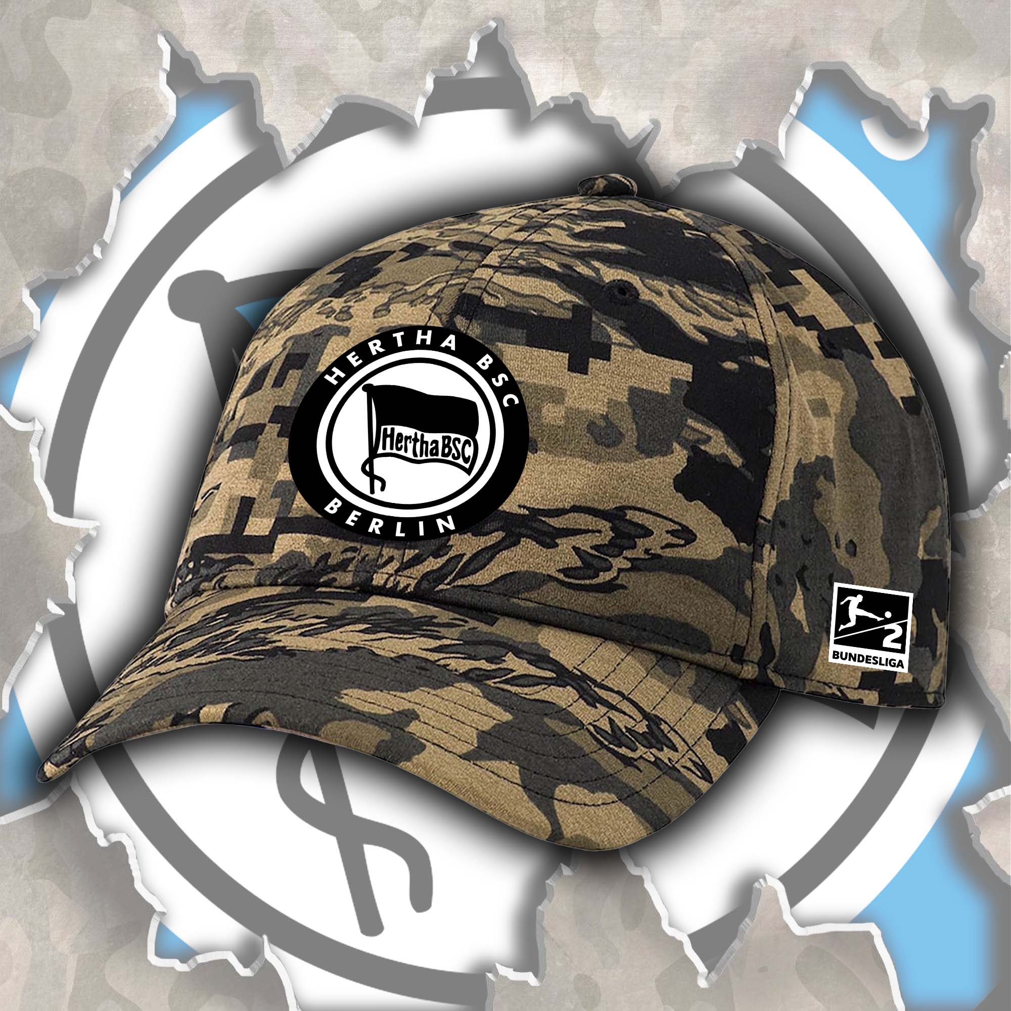 Hertha BSC Embroidered and Printed Cap PT72264