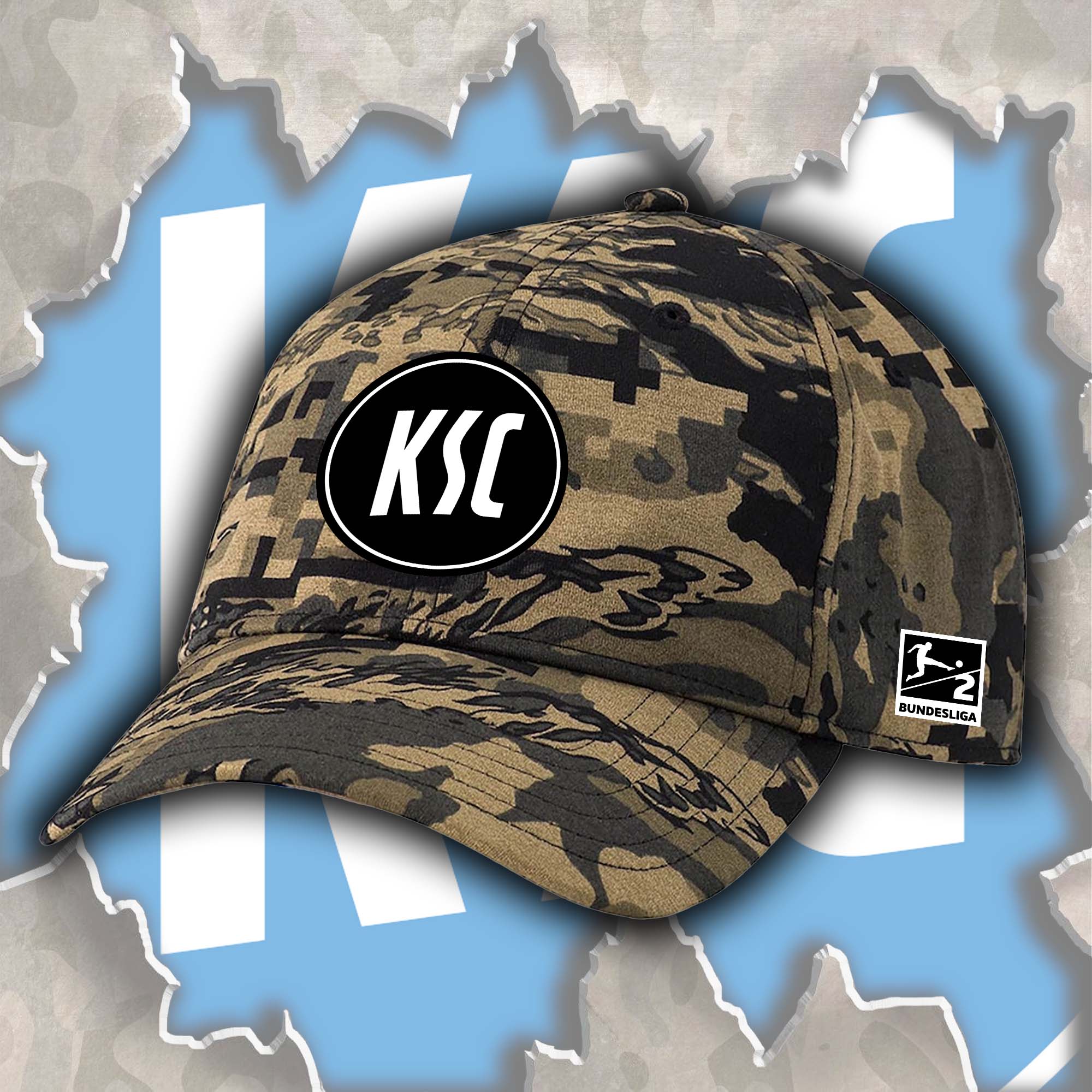 Karlsruher SC Embroidered and Printed Cap PT72266