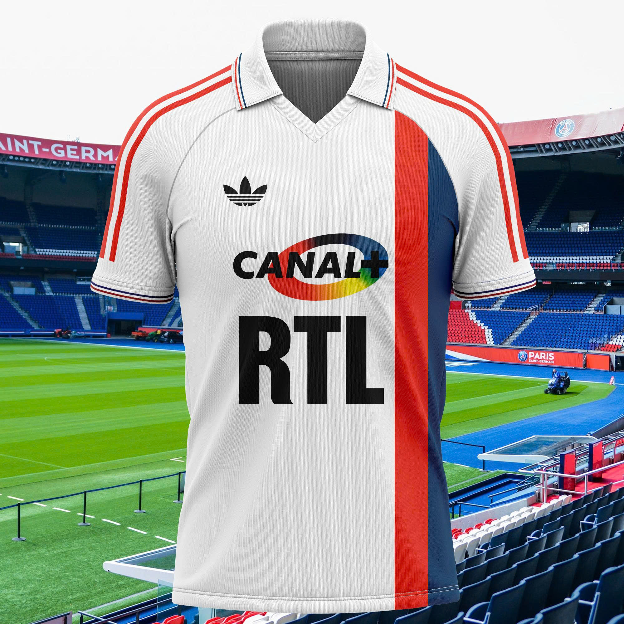 Paris Saint-Germain 1986-87 Home Kit Retro Shirt PT58040