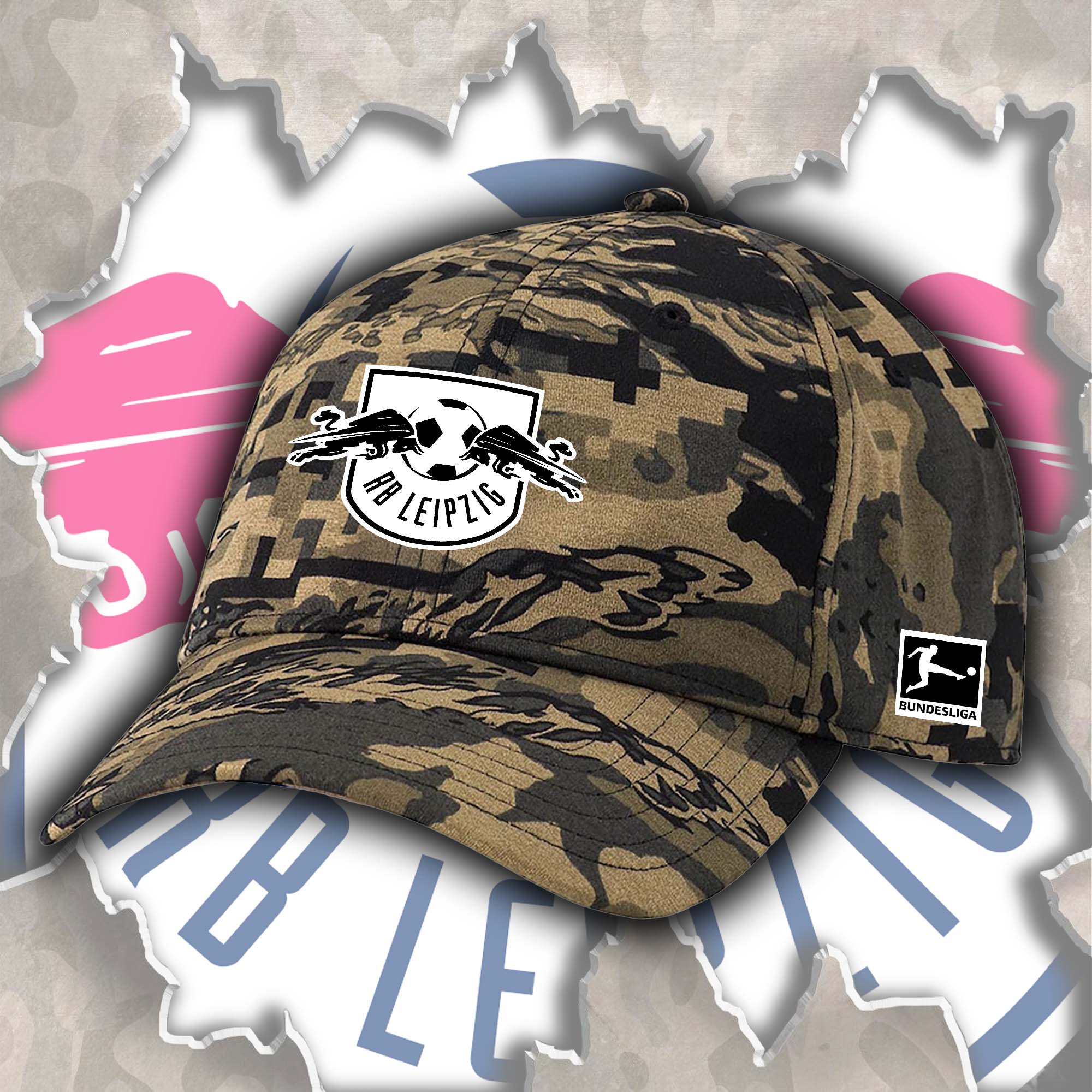 RB Leipzig Embroidered and Printed Cap PT72249