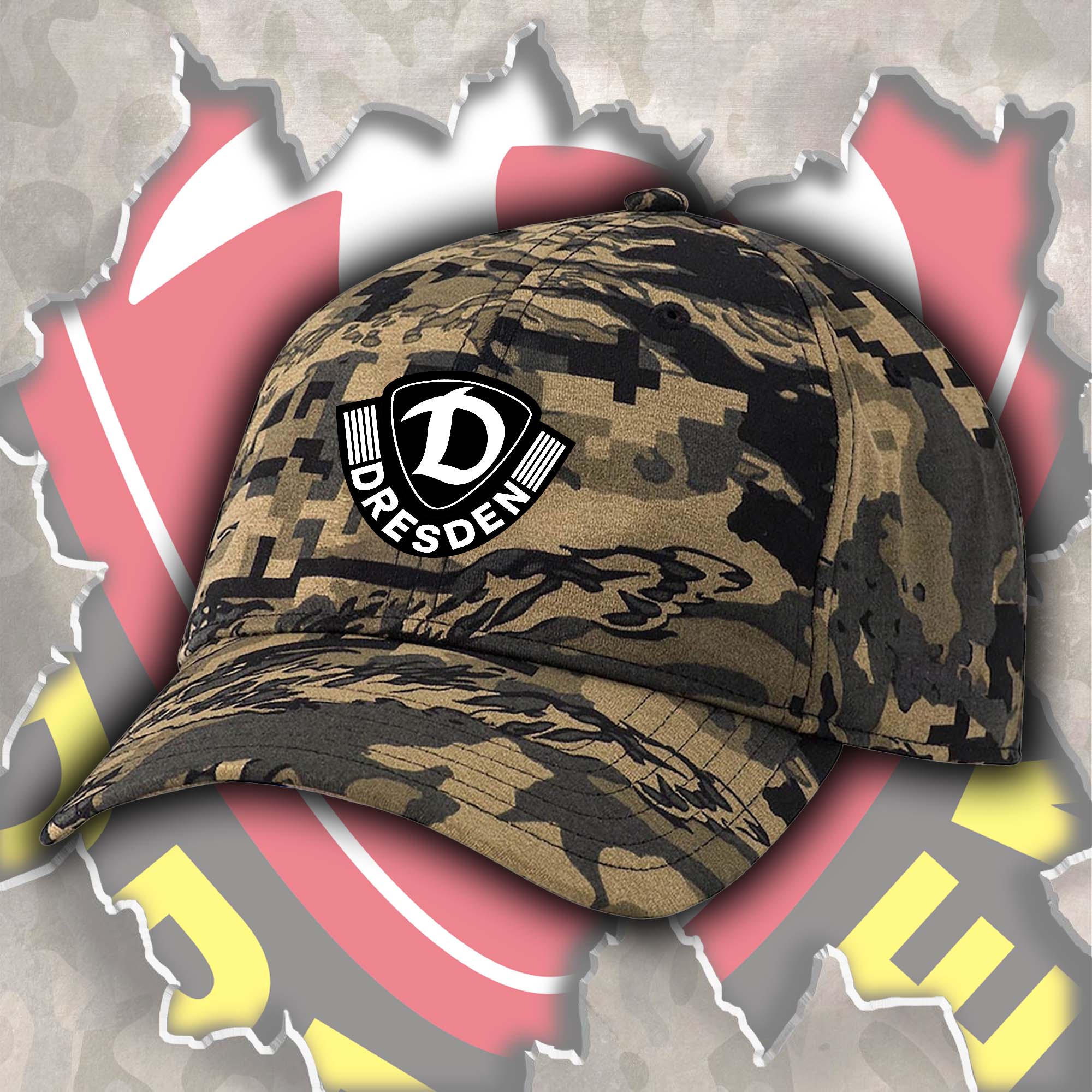 SG Dynamo Dresden Embroidered and Printed Cap PT72285