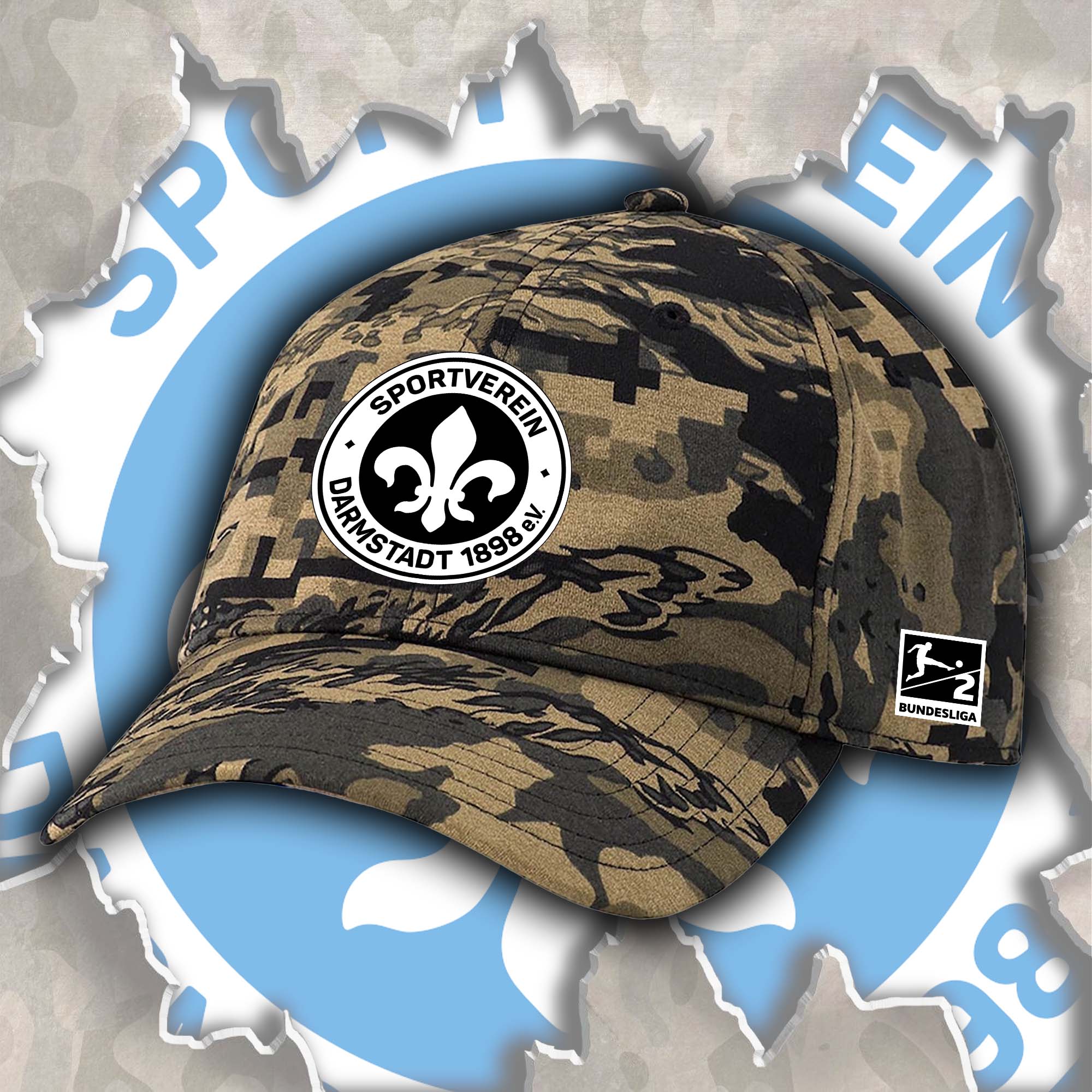 SV Darmstadt 98 Embroidered and Printed Cap PT72270