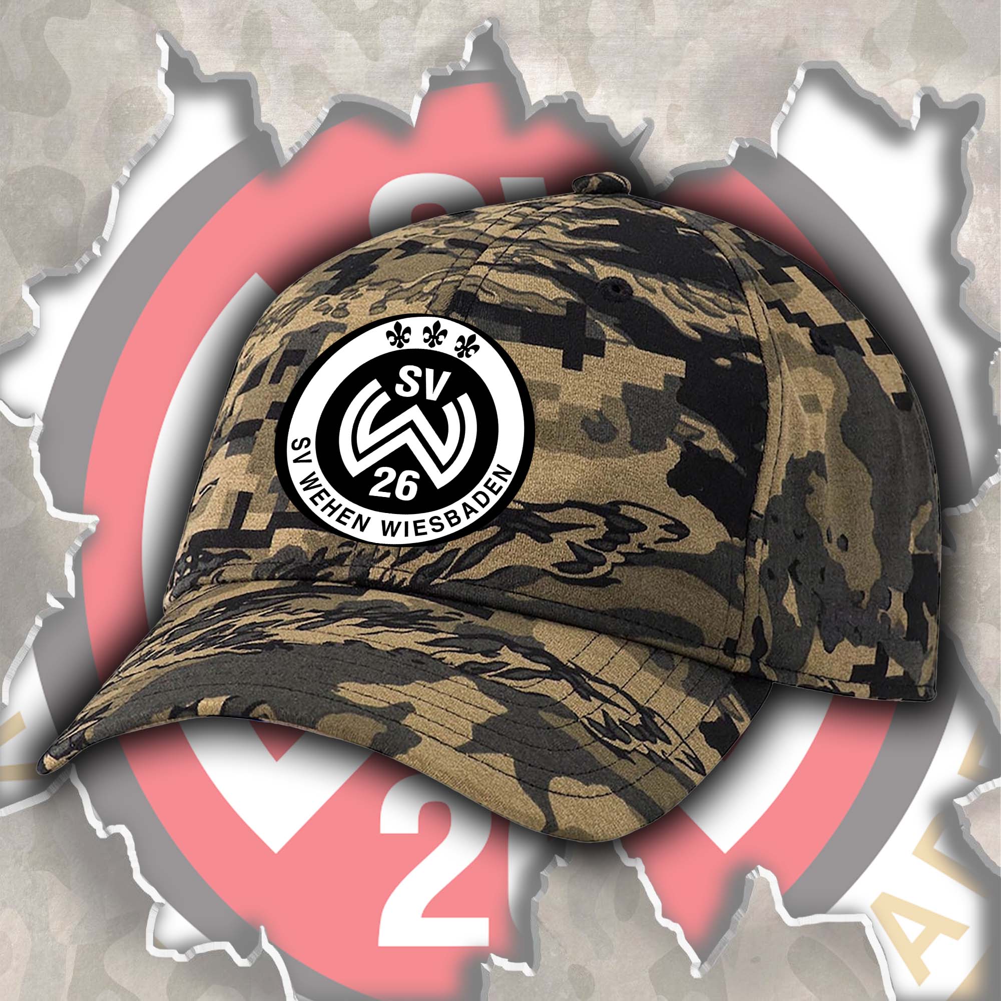 SV Wehen Wiesbaden Embroidered and Printed Cap PT72289