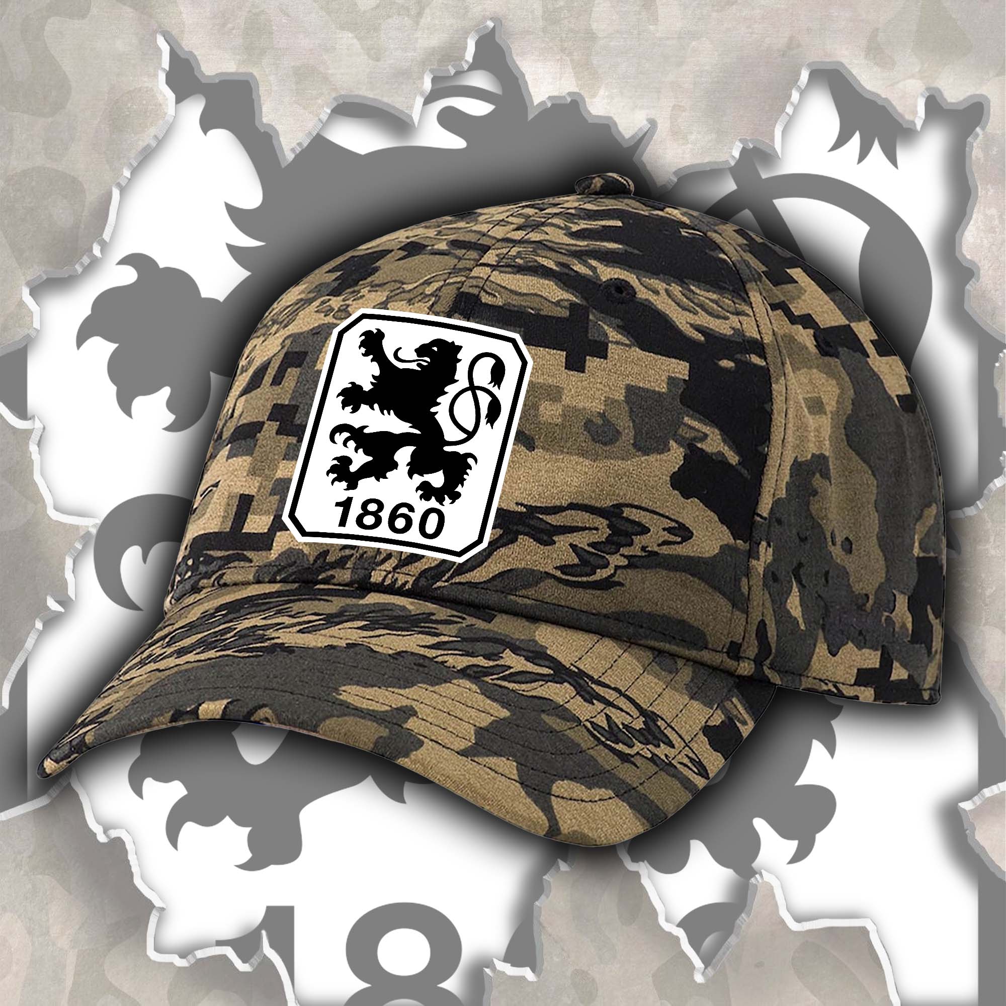 TSV 1860 Munich Embroidered and Printed Cap PT72290