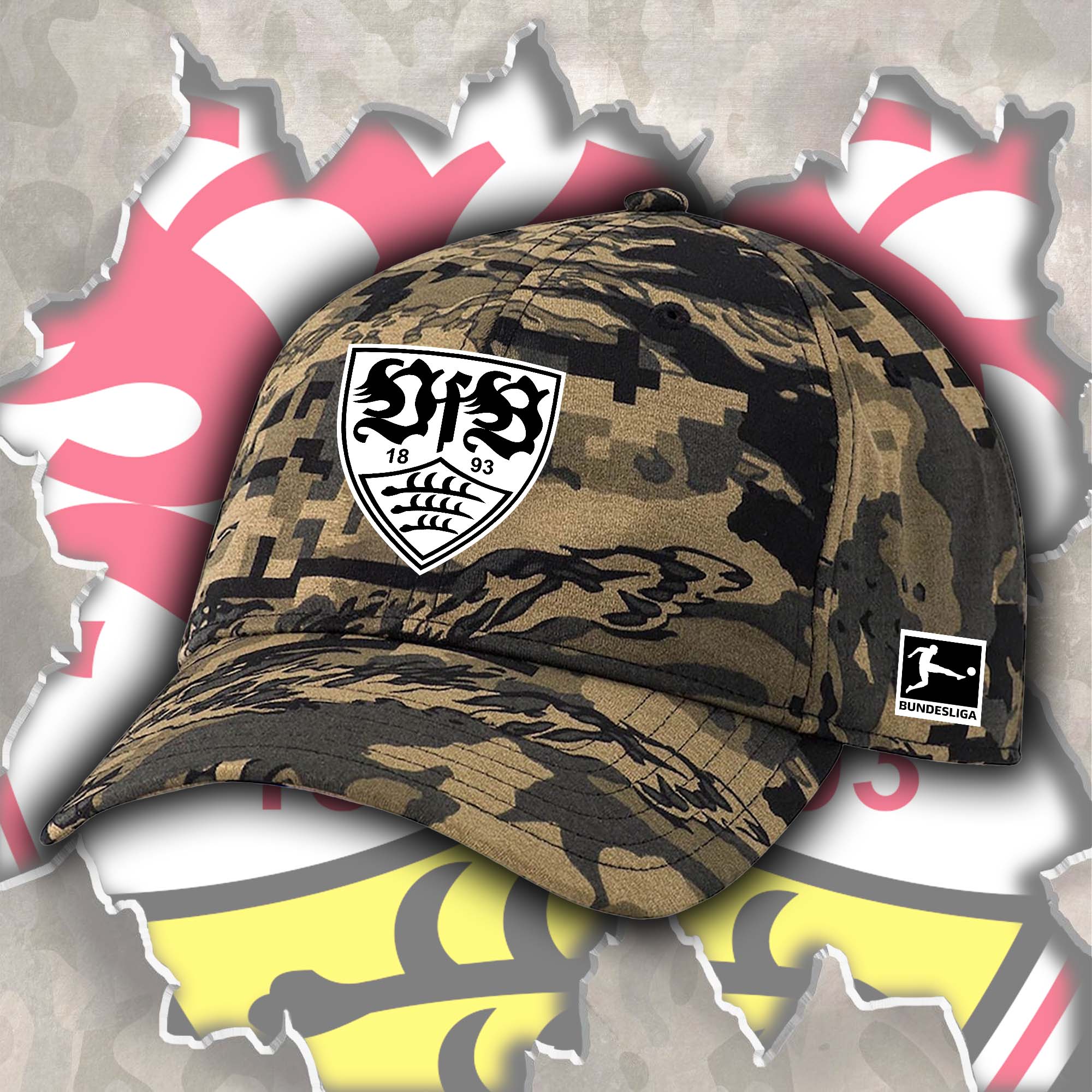 VfB Stuttgart Embroidered and Printed Cap PT72252