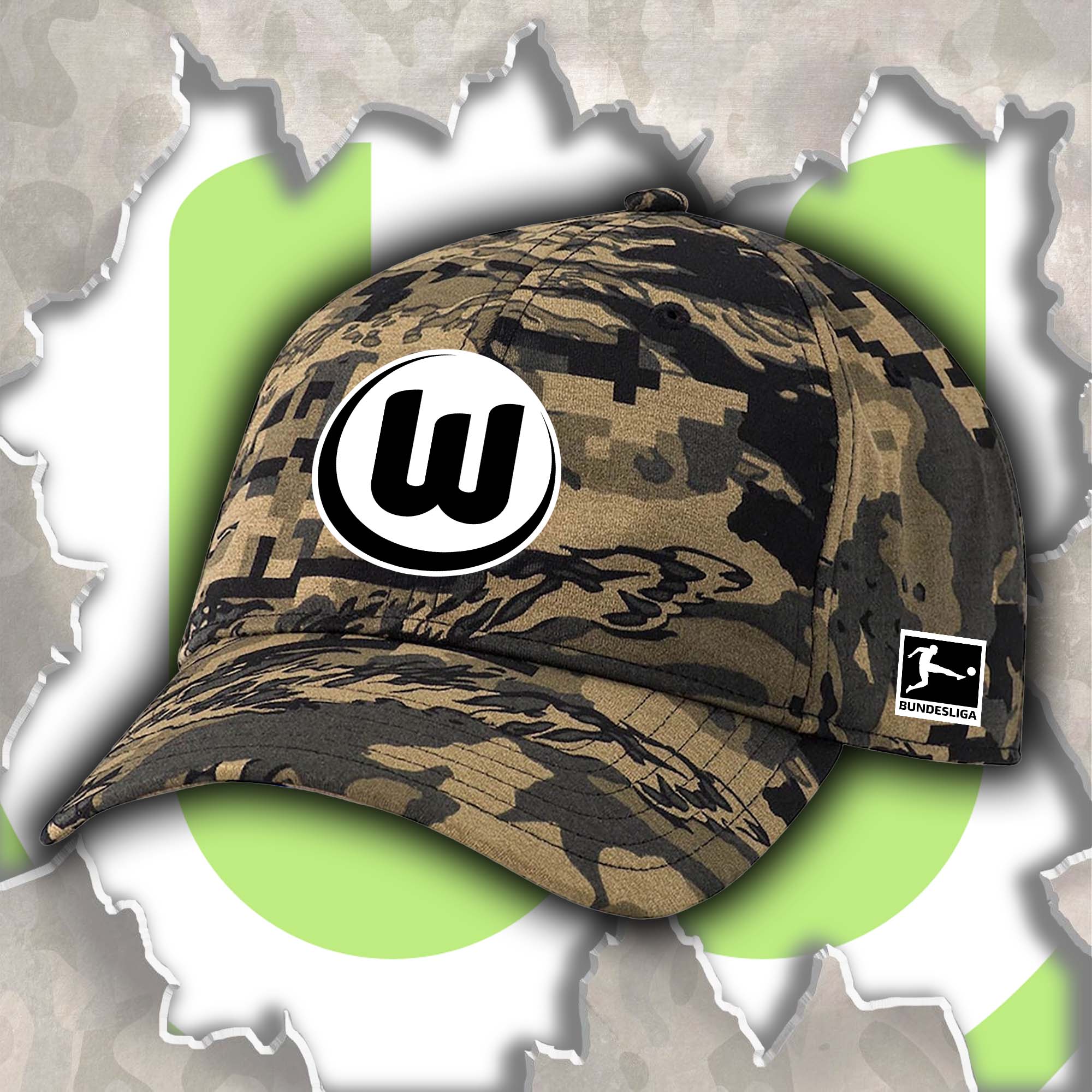 VfL Wolfsburg Embroidered and Printed Cap PT72253