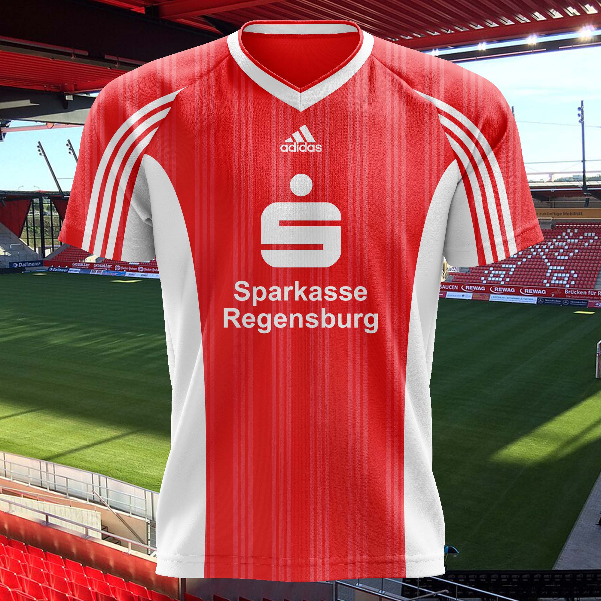 Jahn Regensburg 1998-99 Home Kit Retro Shirt PT72434
