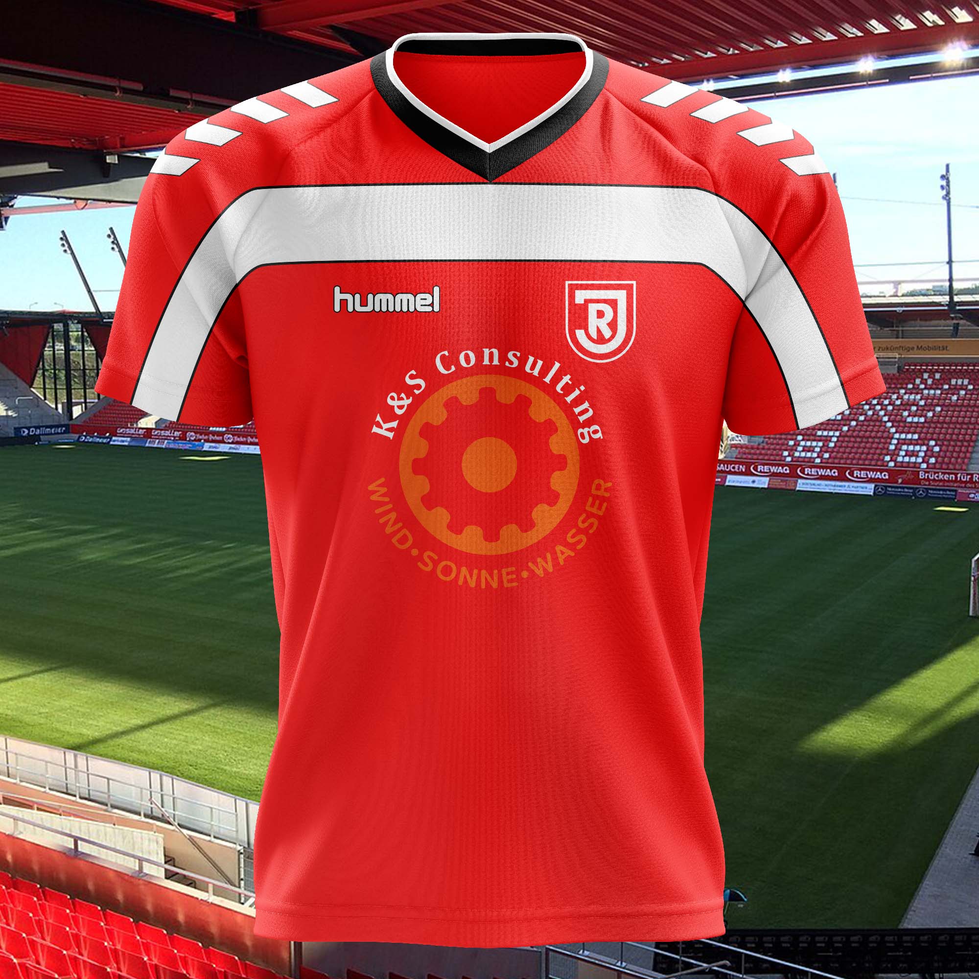 Jahn Regensburg 2000-01 Home Kit Retro Shirt PT72436