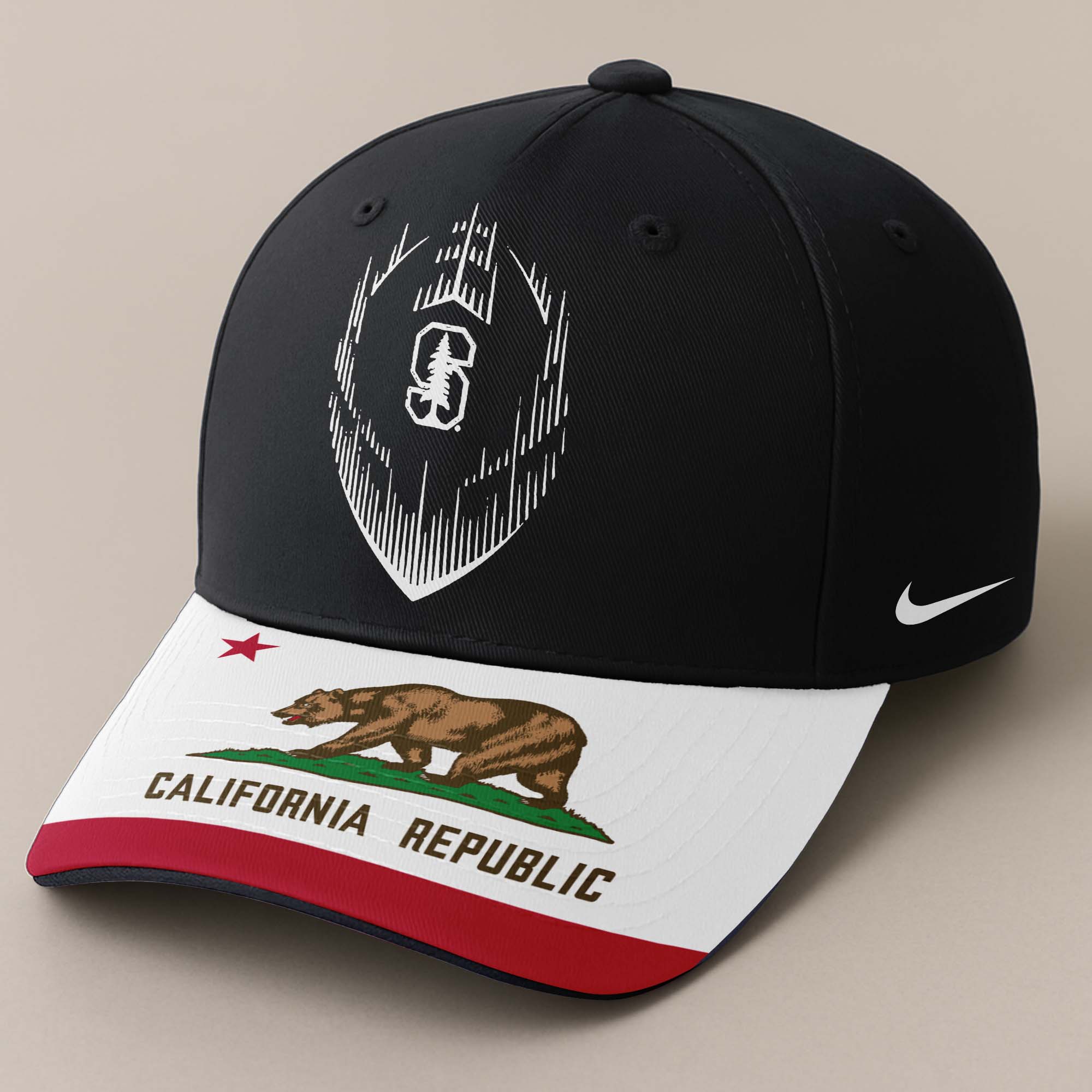 Stanford Cardinal Embroidered and Printed Cap PT72419
