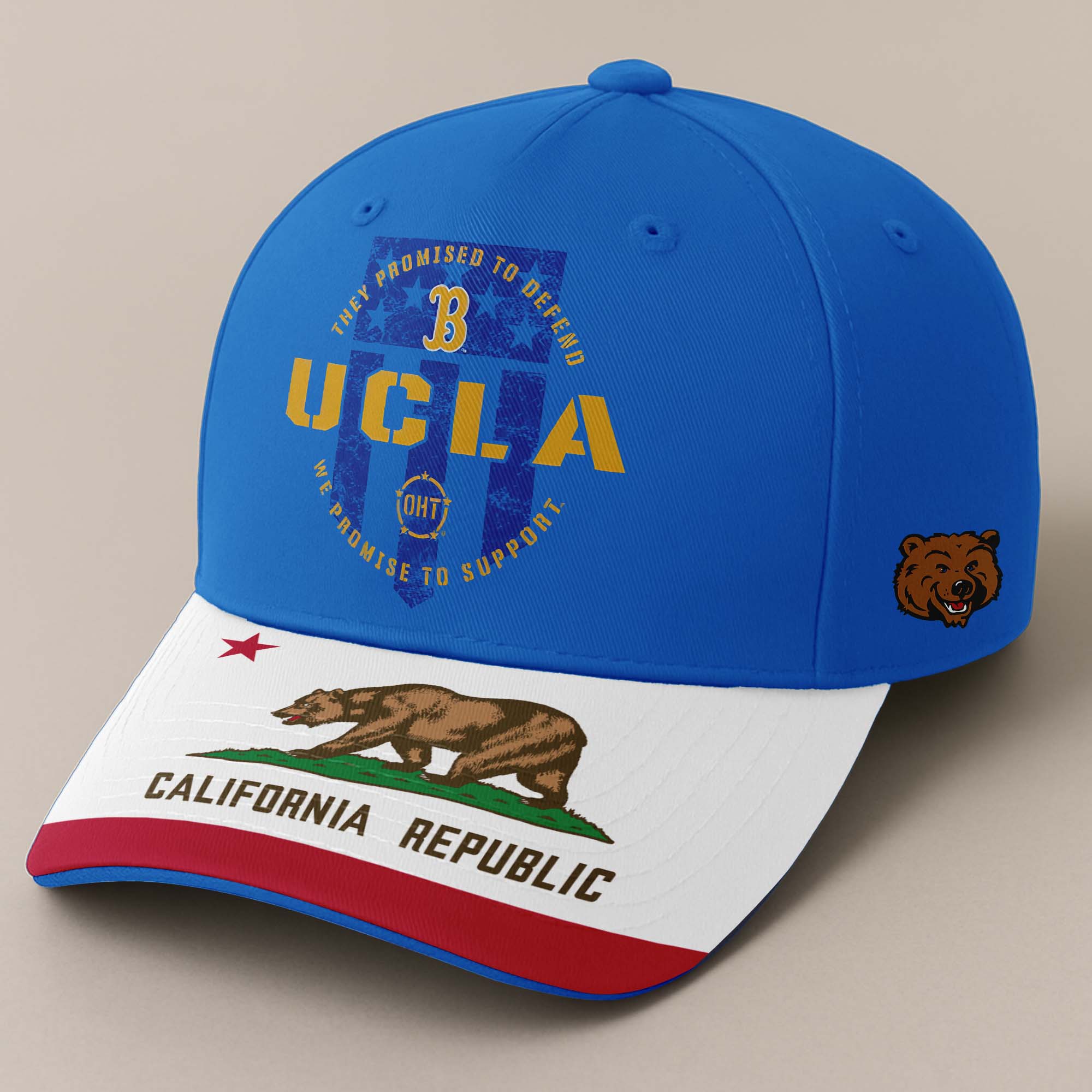 UCLA Bruins Embroidered and Printed Cap PT72425