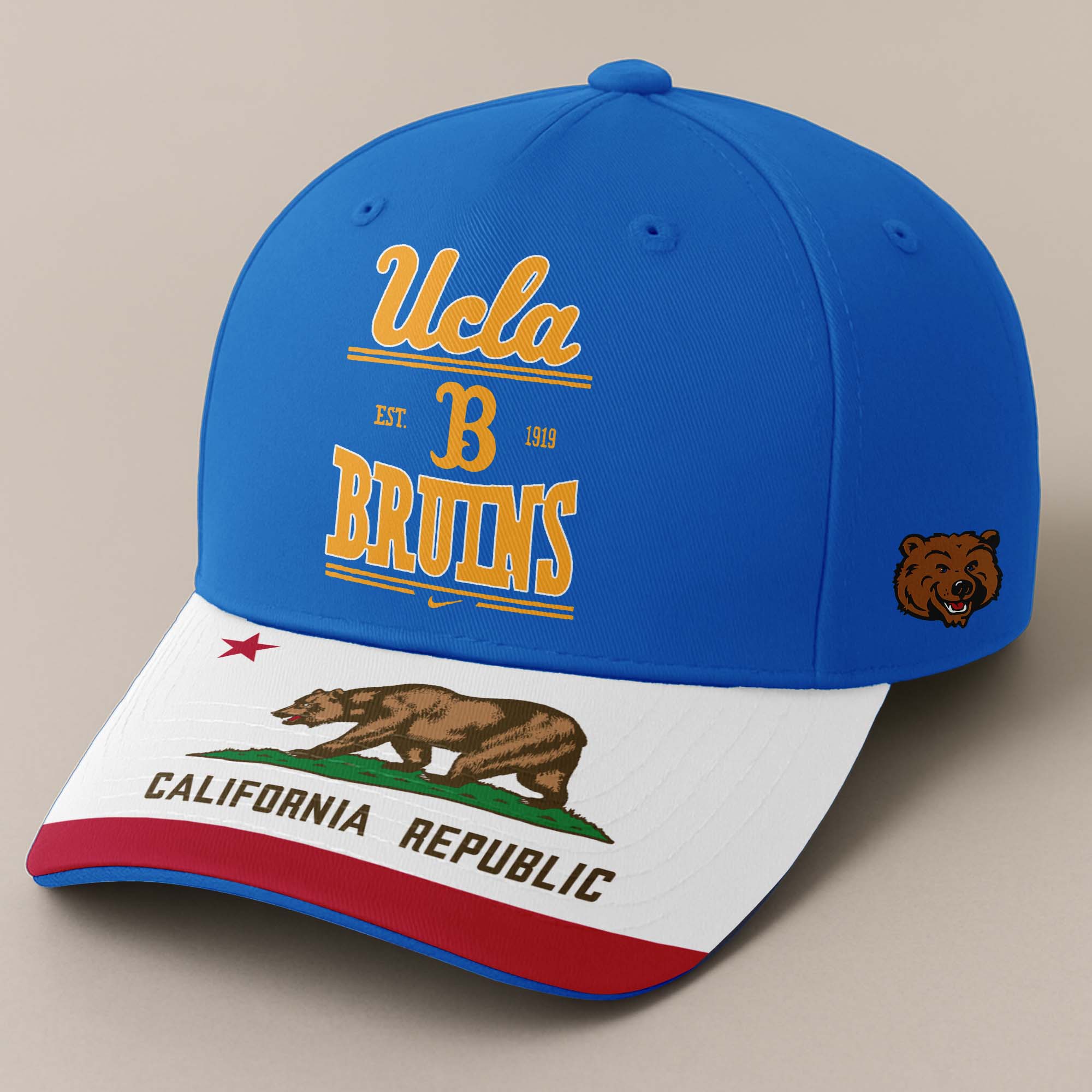 UCLA Bruins Embroidered and Printed Cap PT72426