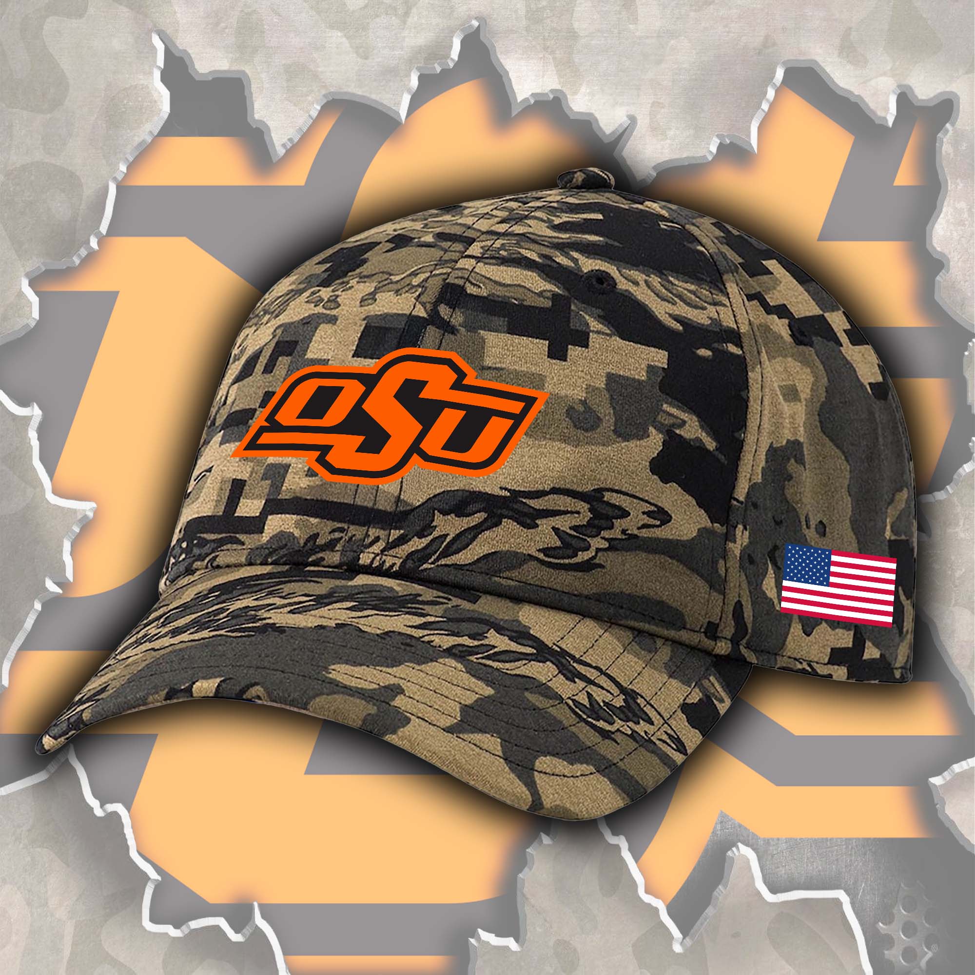 Oklahoma Sooners Embroidered and Printed Cap PT72495