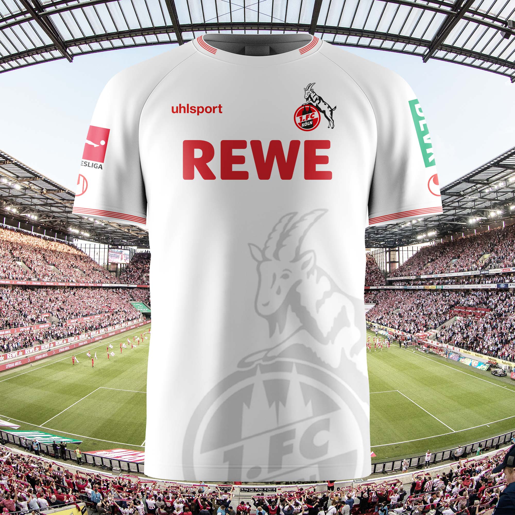 1. FC Köln 2021-22 Special Kit Retro Shirt PT72541