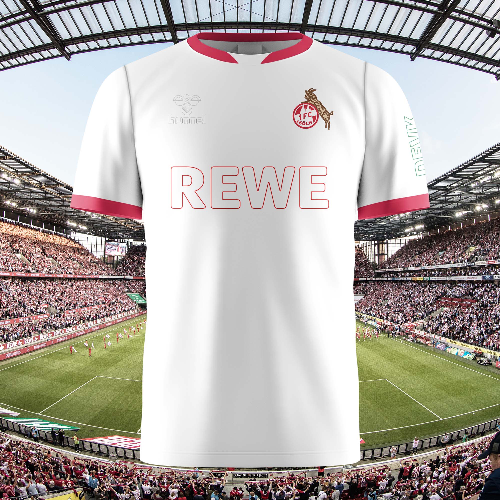 1. FC Köln 2022-23 Anniversary Kit Retro Shirt PT72542