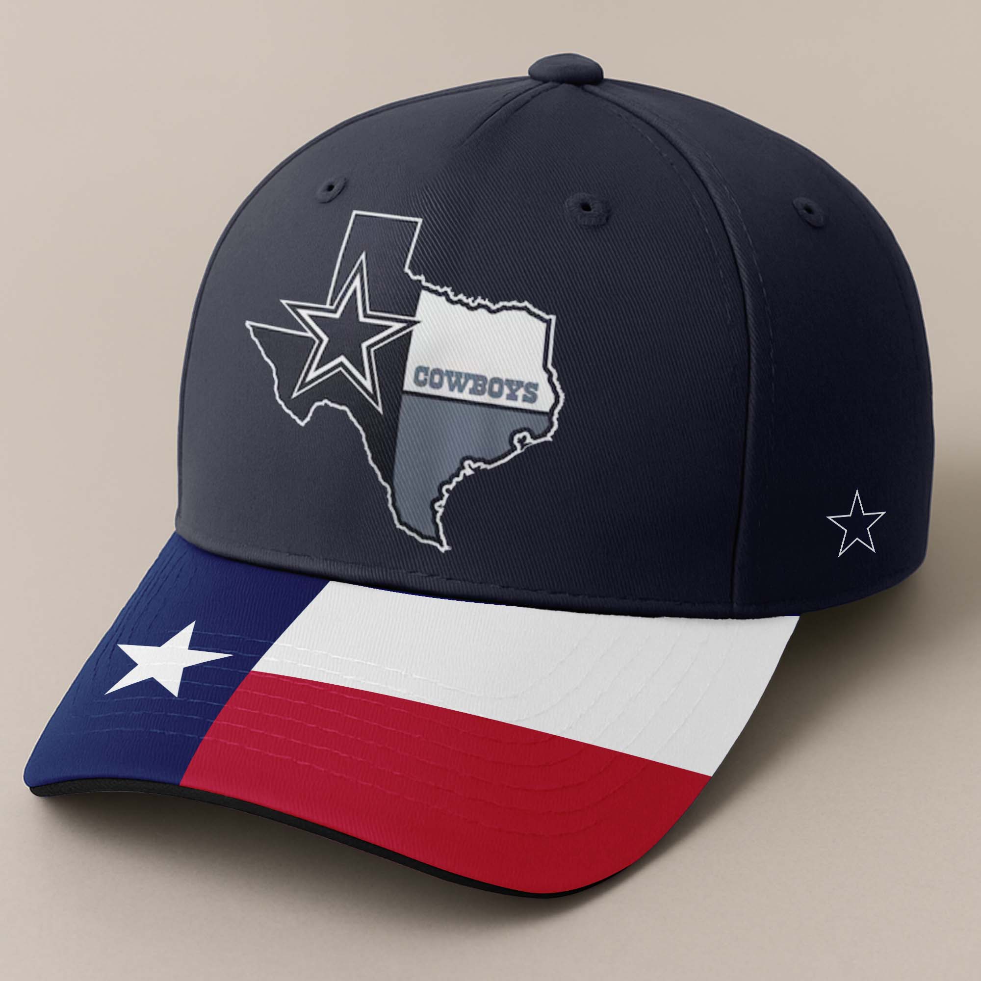 Dallas Cowboy Hometown Embroidered and Printed Cap PT72546