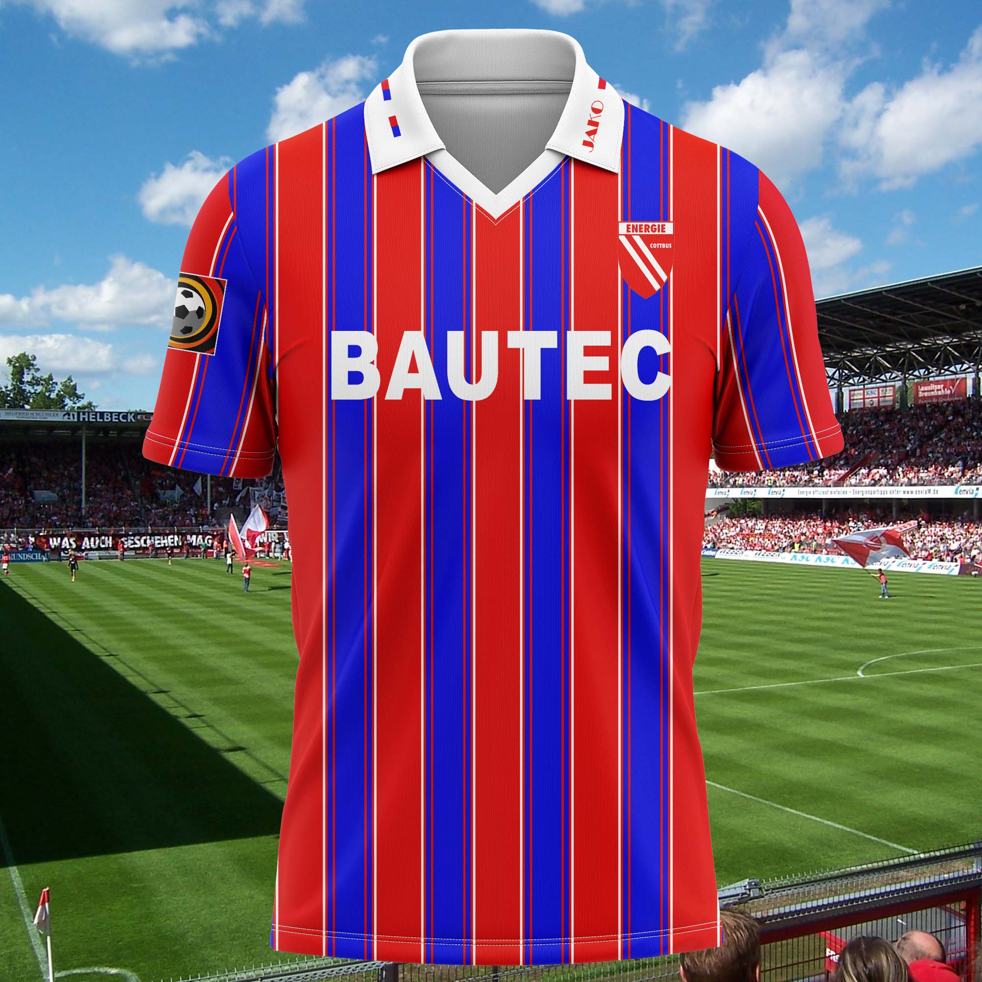 Energie Cottbus 1996-97 Home Kit Retro Shirt PT72524