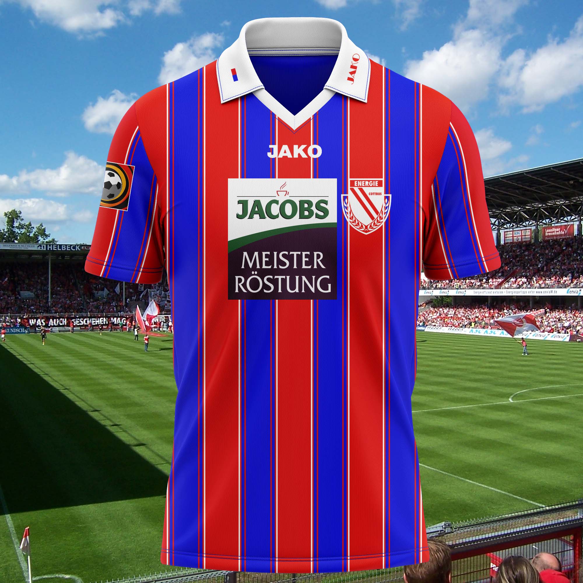 Energie Cottbus 1999-00 Home Kit Retro Shirt PT72527