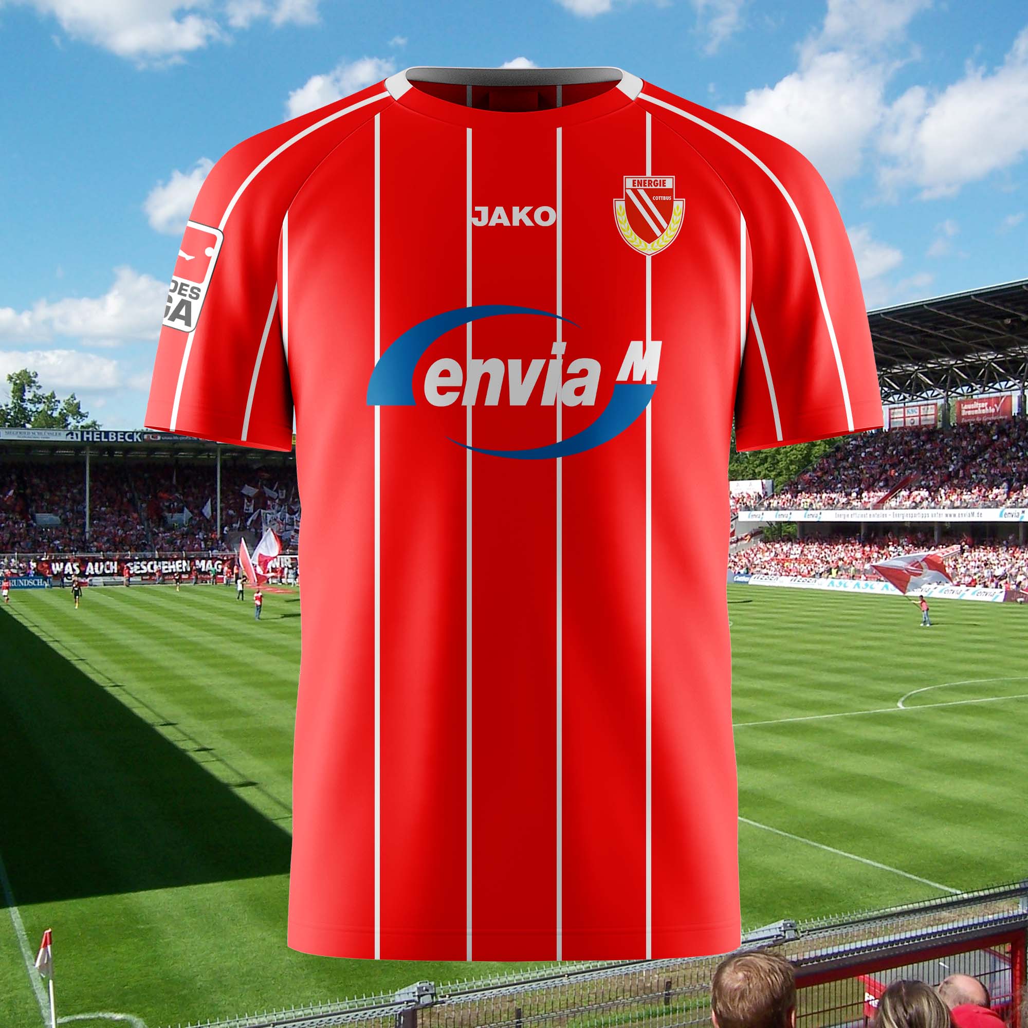 Energie Cottbus 2004-05 Home Kit Retro Shirt PT72531