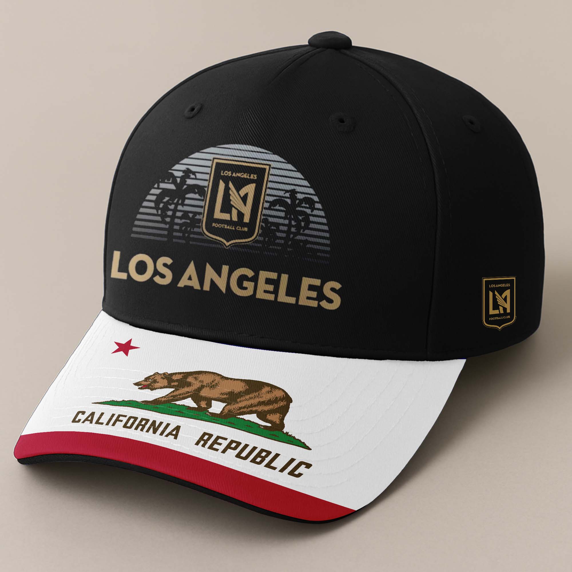 LAFC Team Hometown Embroidered and Printed Cap PT72547