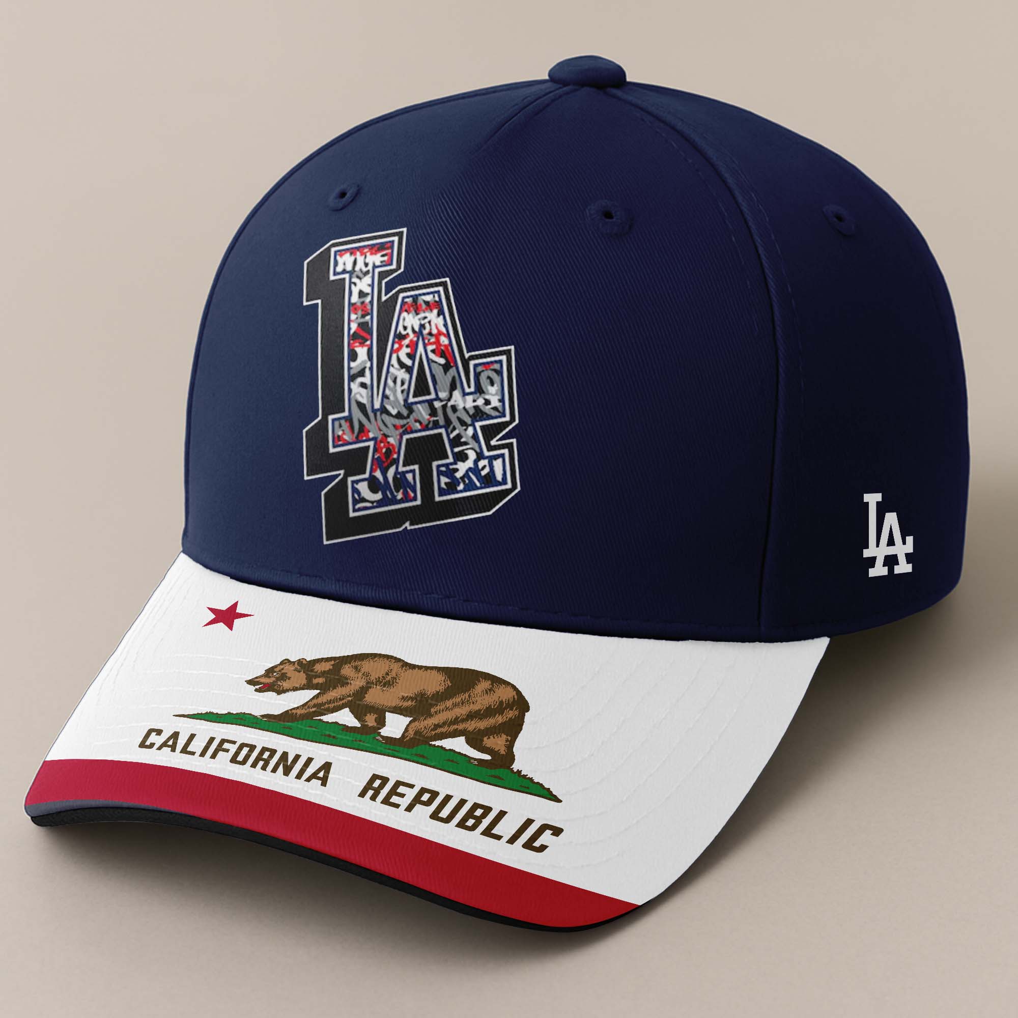 Los Angeles Dodgers Hometown Embroidered and Printed Cap PT72549
