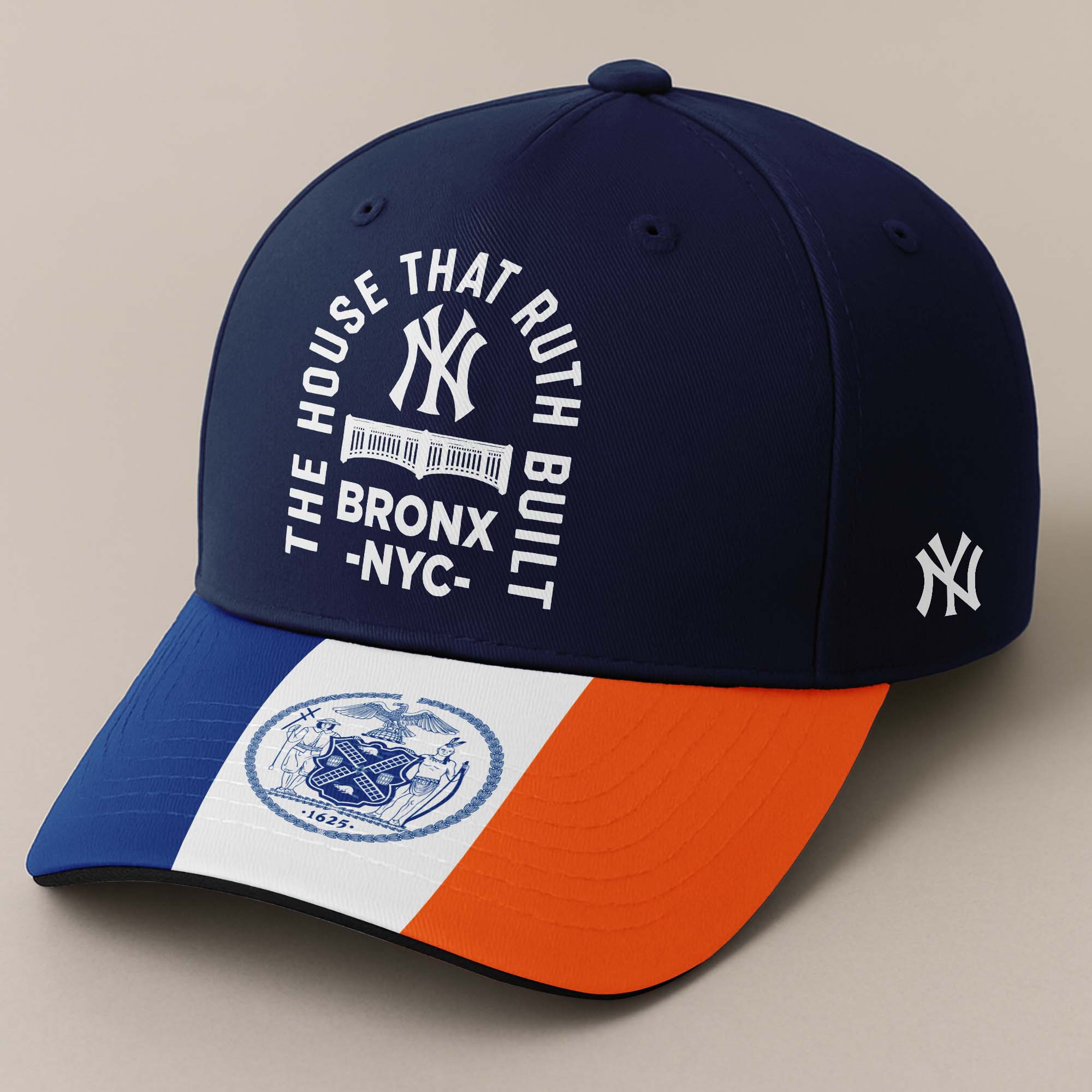 New York Yankees Hometown 1 Embroidered and Printed Cap PT72553