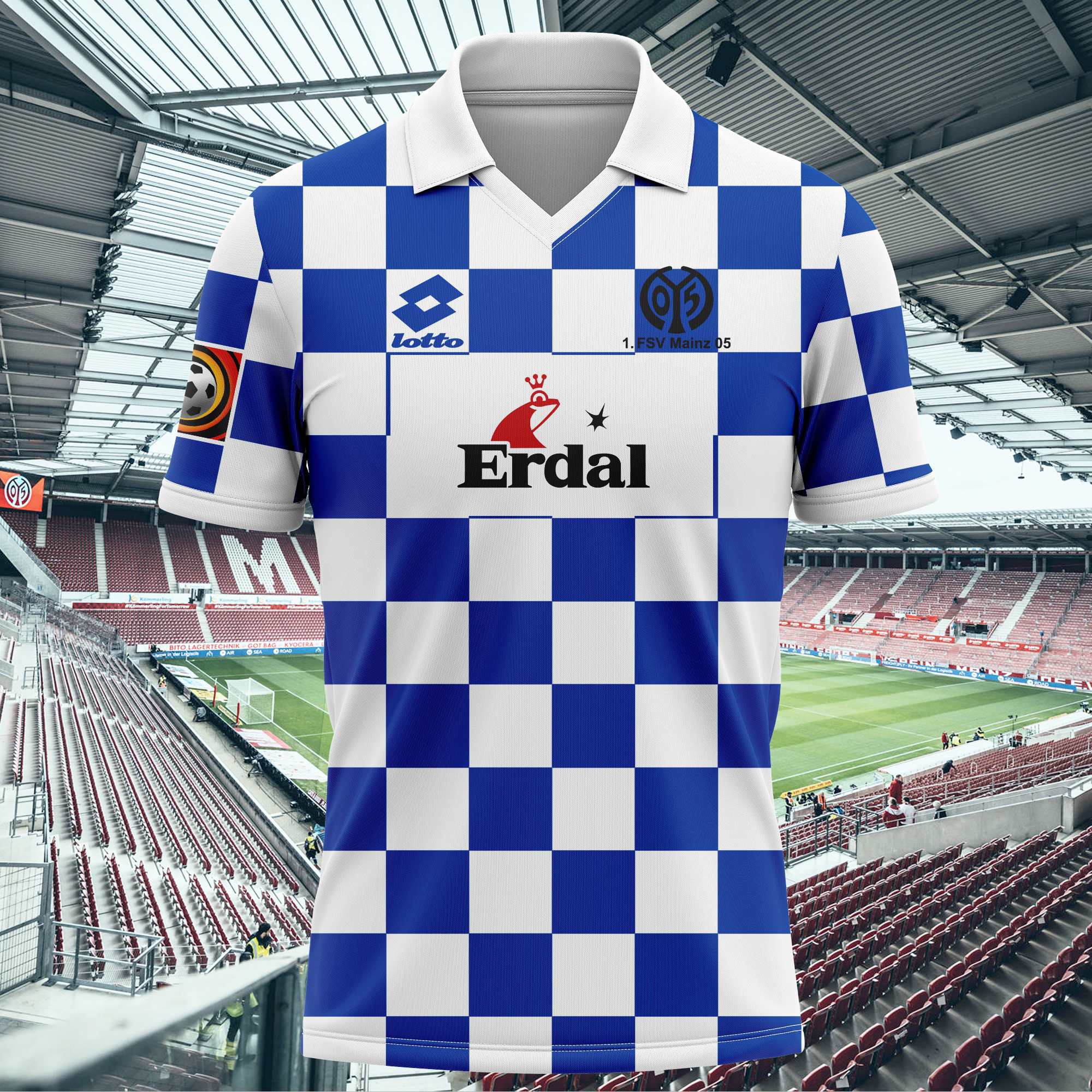 1. FSV Mainz 05 1996-97 Third Kit Retro Shirt PT72563
