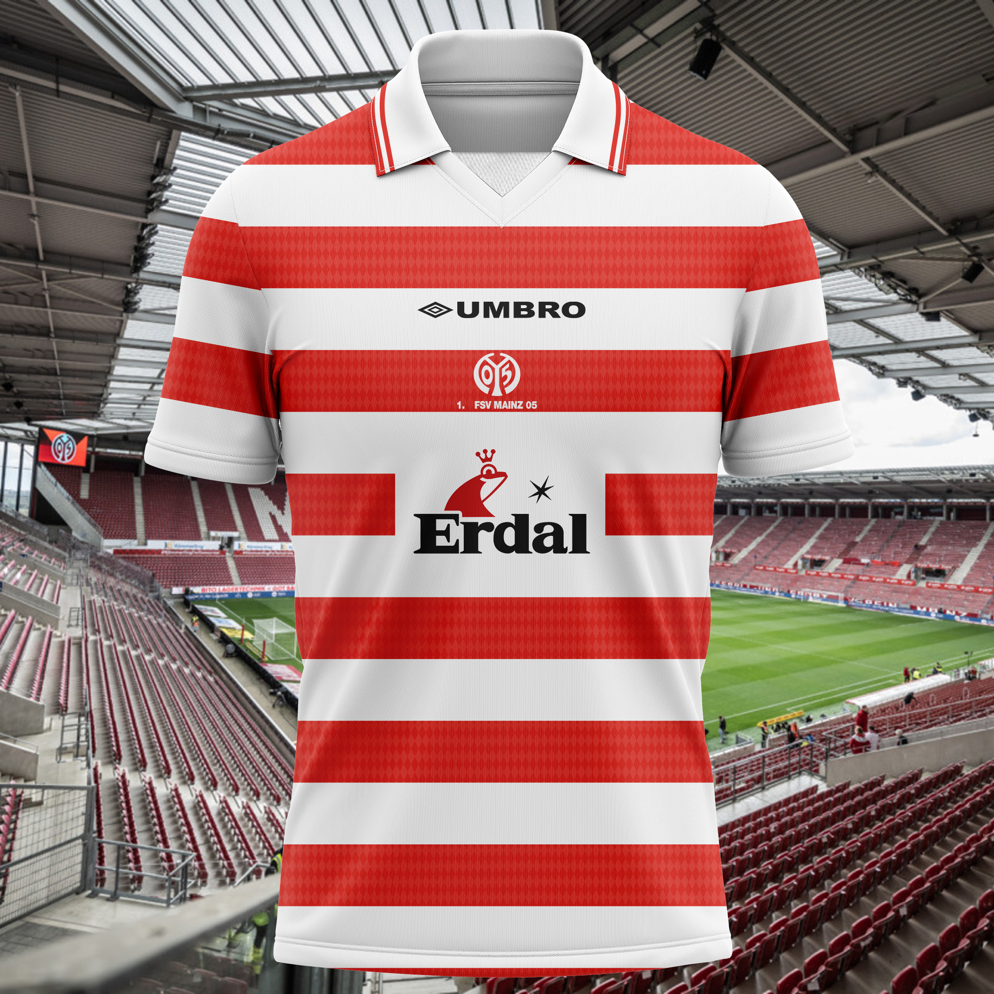 1. FSV Mainz 05 1998-99 Home Kit Retro Shirt PT72564