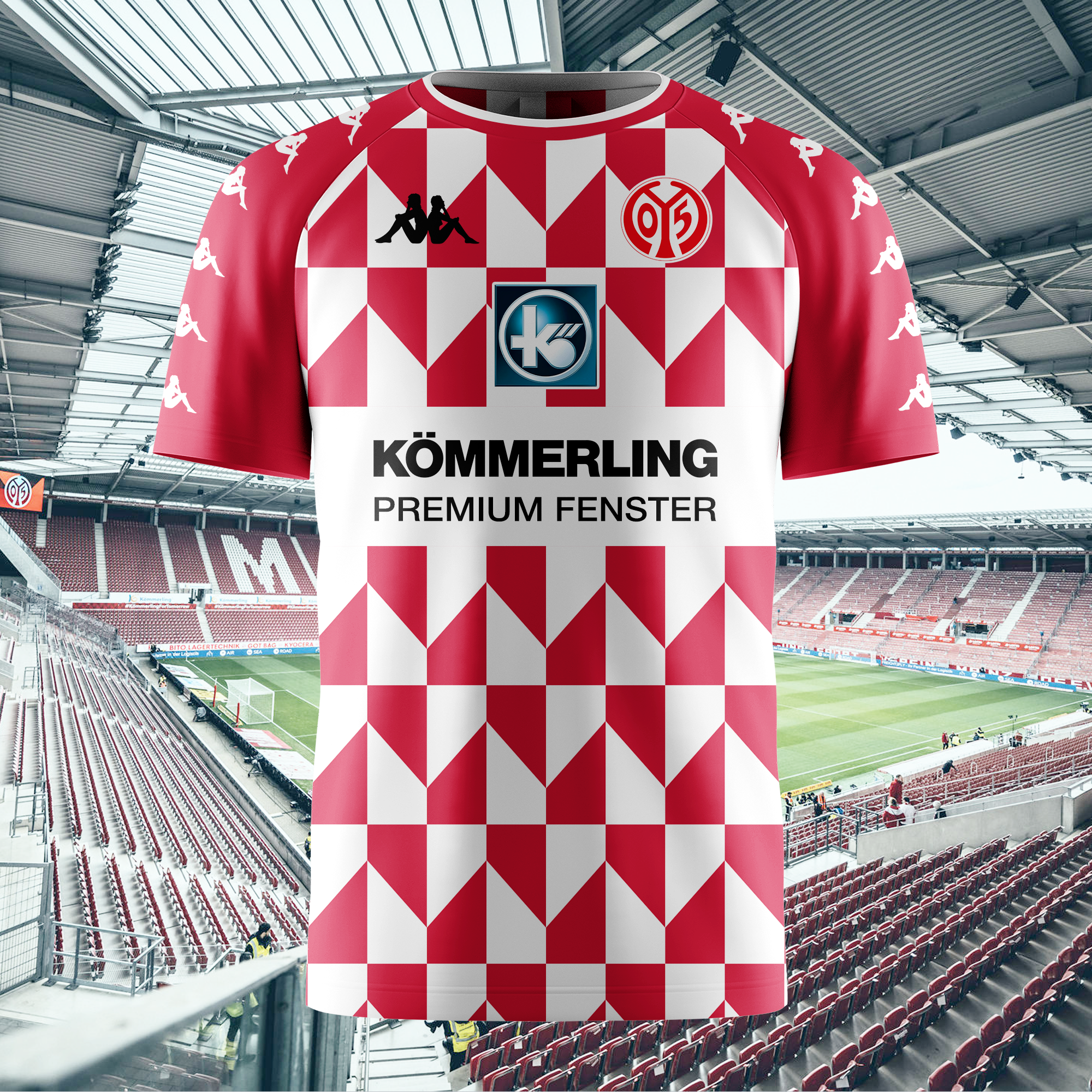 1. FSV Mainz 05 2021-22 Home Kit Retro Shirt PT72565