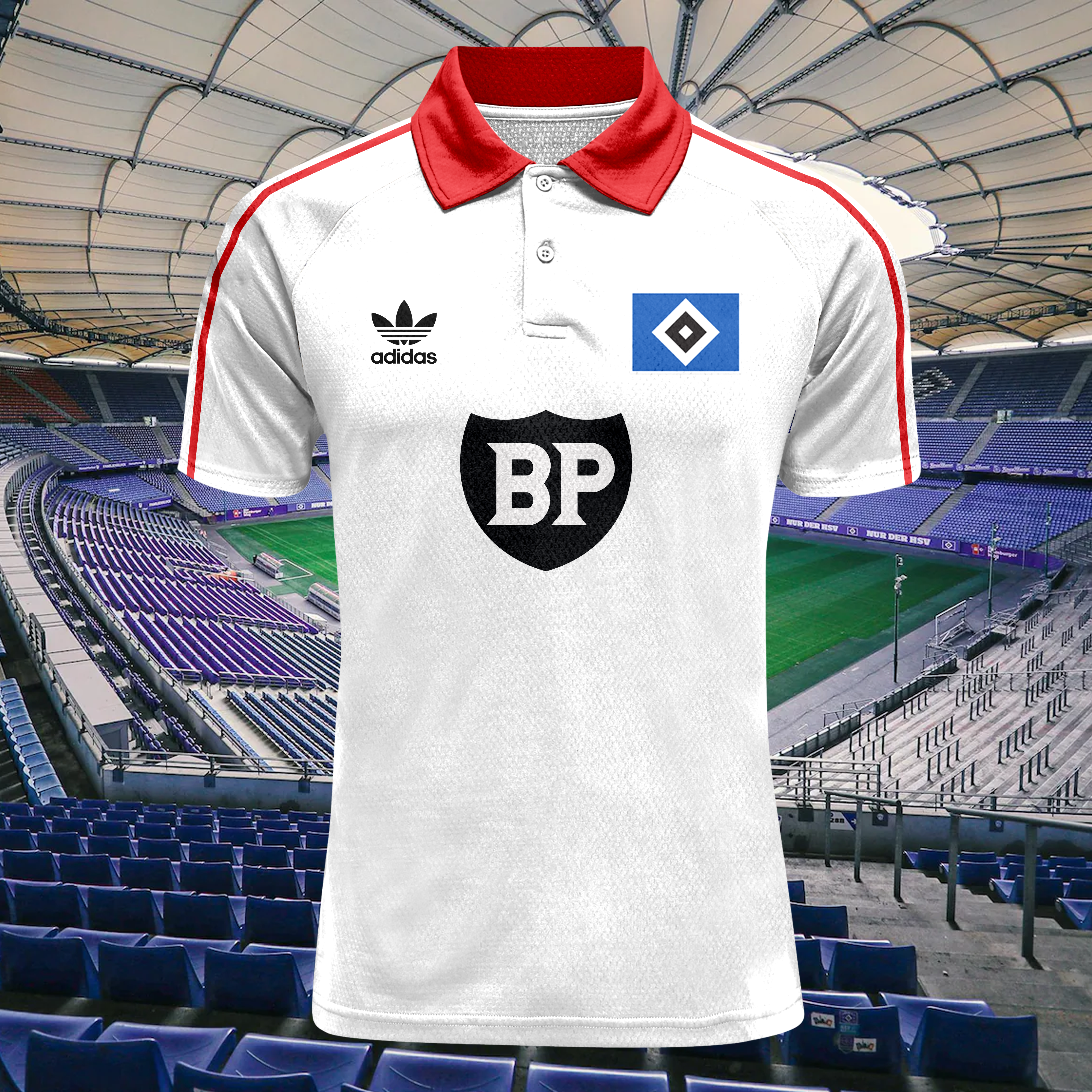Hamburger SV 1979-80 Home Kit Polo Shirt PT51731