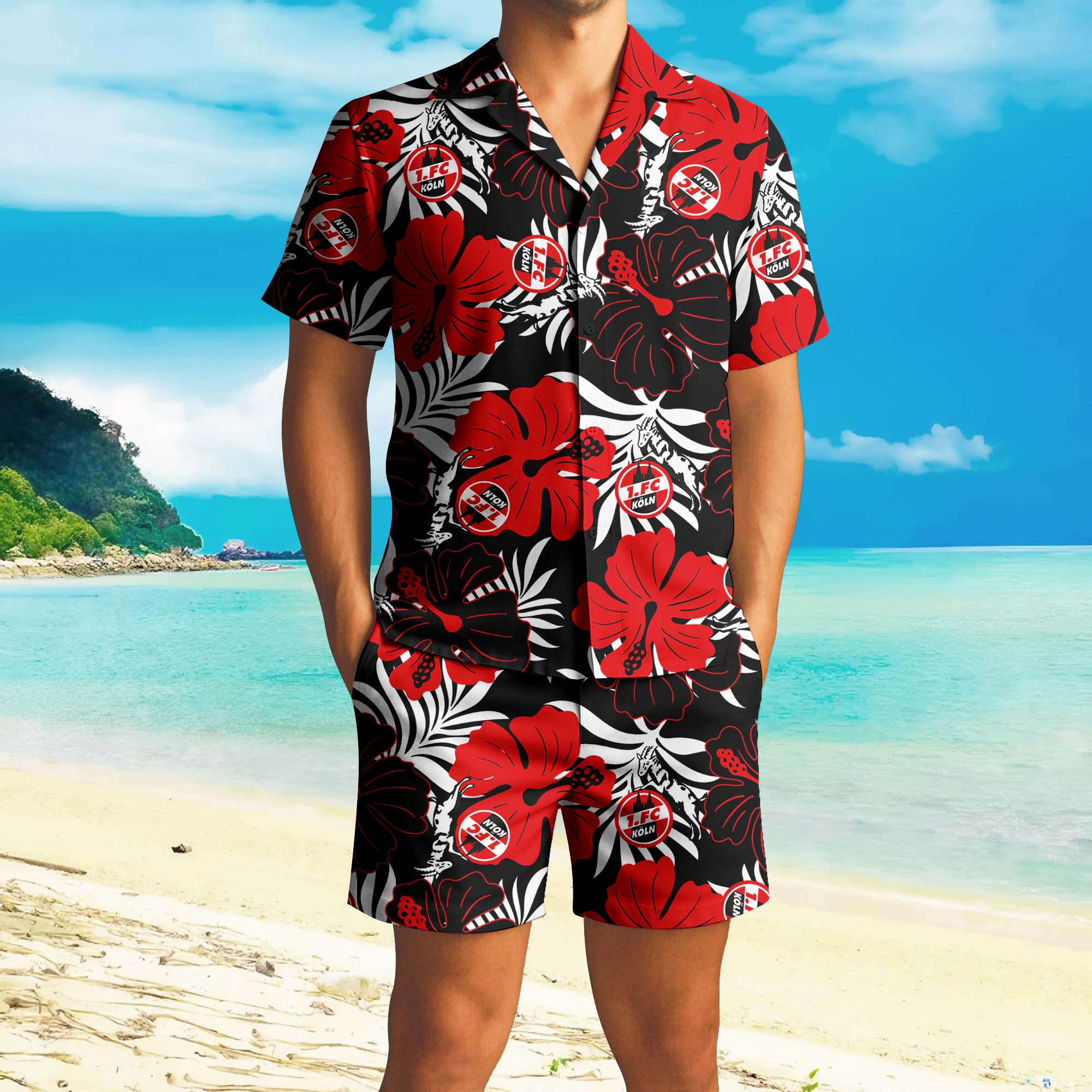 Hawaiian Pattern Bundesliga Shirt+Short PT72865