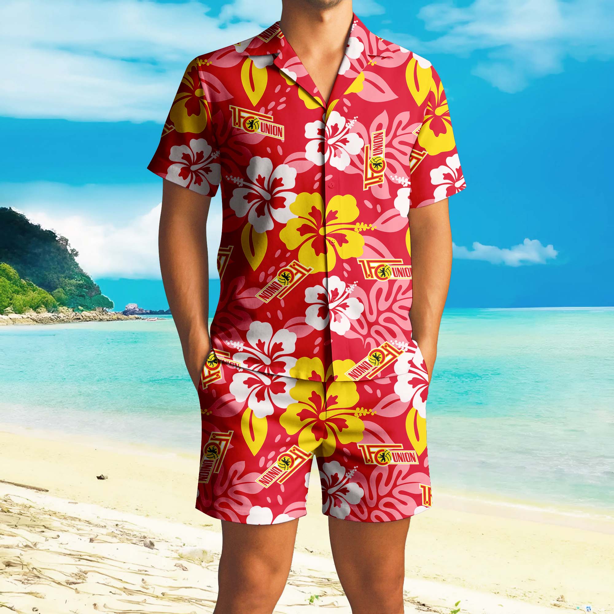 Hawaiian Pattern Bundesliga Shirt+Short PT72866