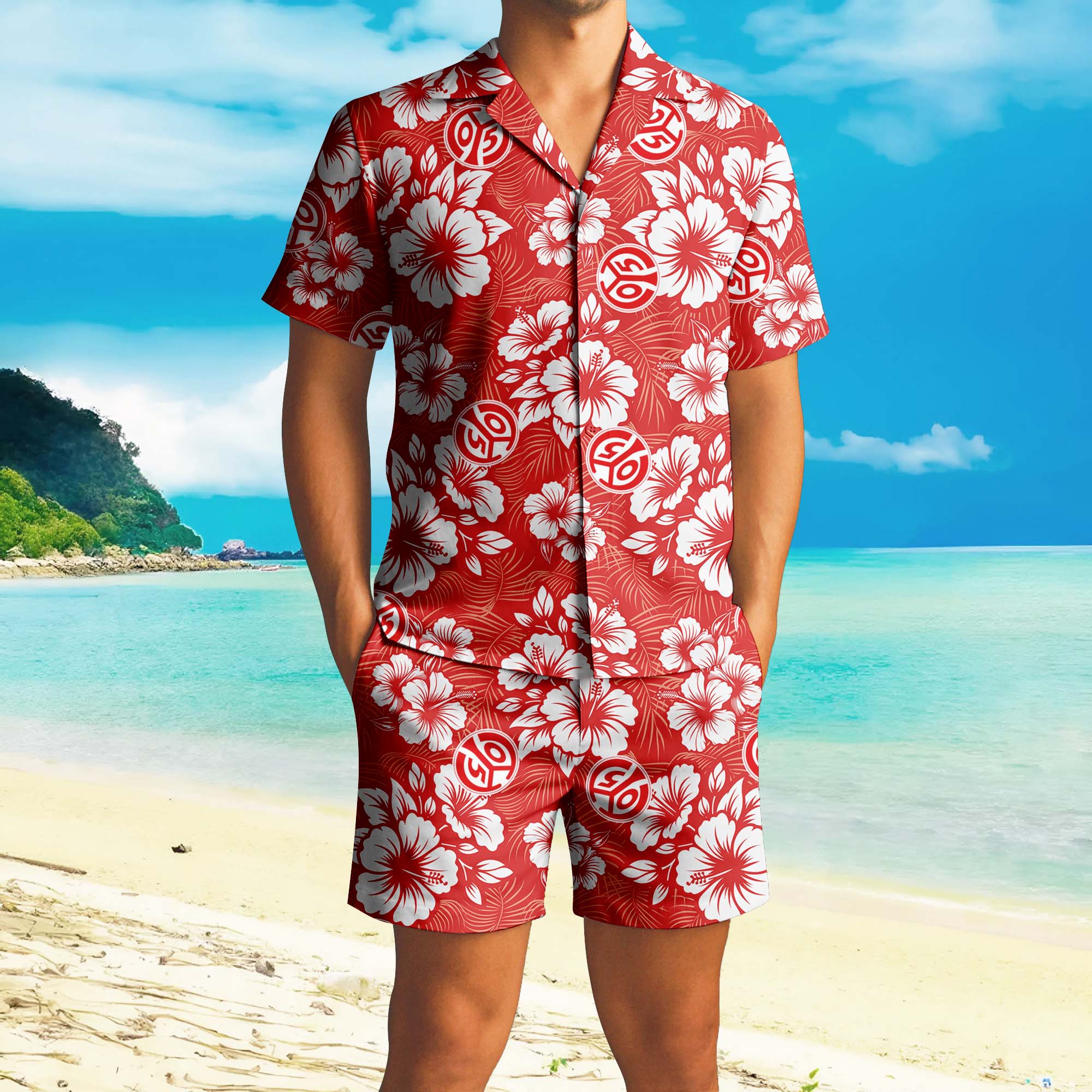 Hawaiian Pattern Bundesliga Shirt+Short PT72867