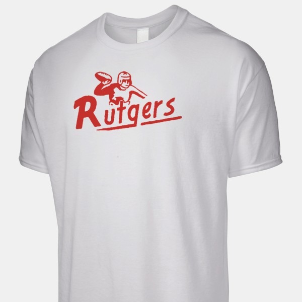 1940 Vintage Rutgers Scarlet Knights T-Shirt PT73301