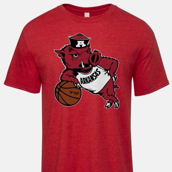 1955 Vintage Arkansas Razorbacks T-Shirt PT73316