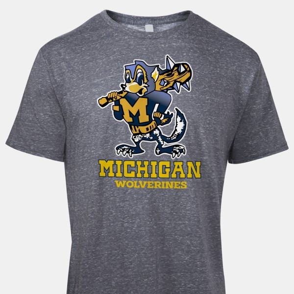 1955 Vintage Michigan Wolverines T-Shirt PT73318