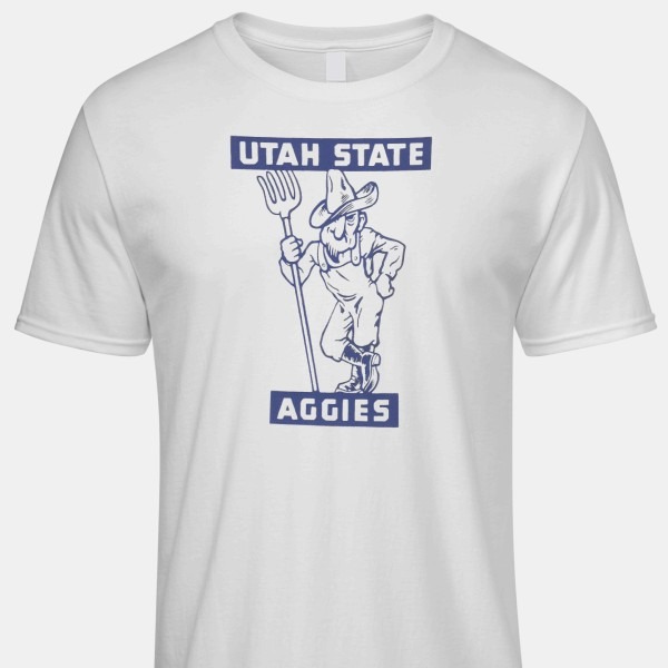 1958 Vintage Utah State Aggies T-Shirt PT73327
